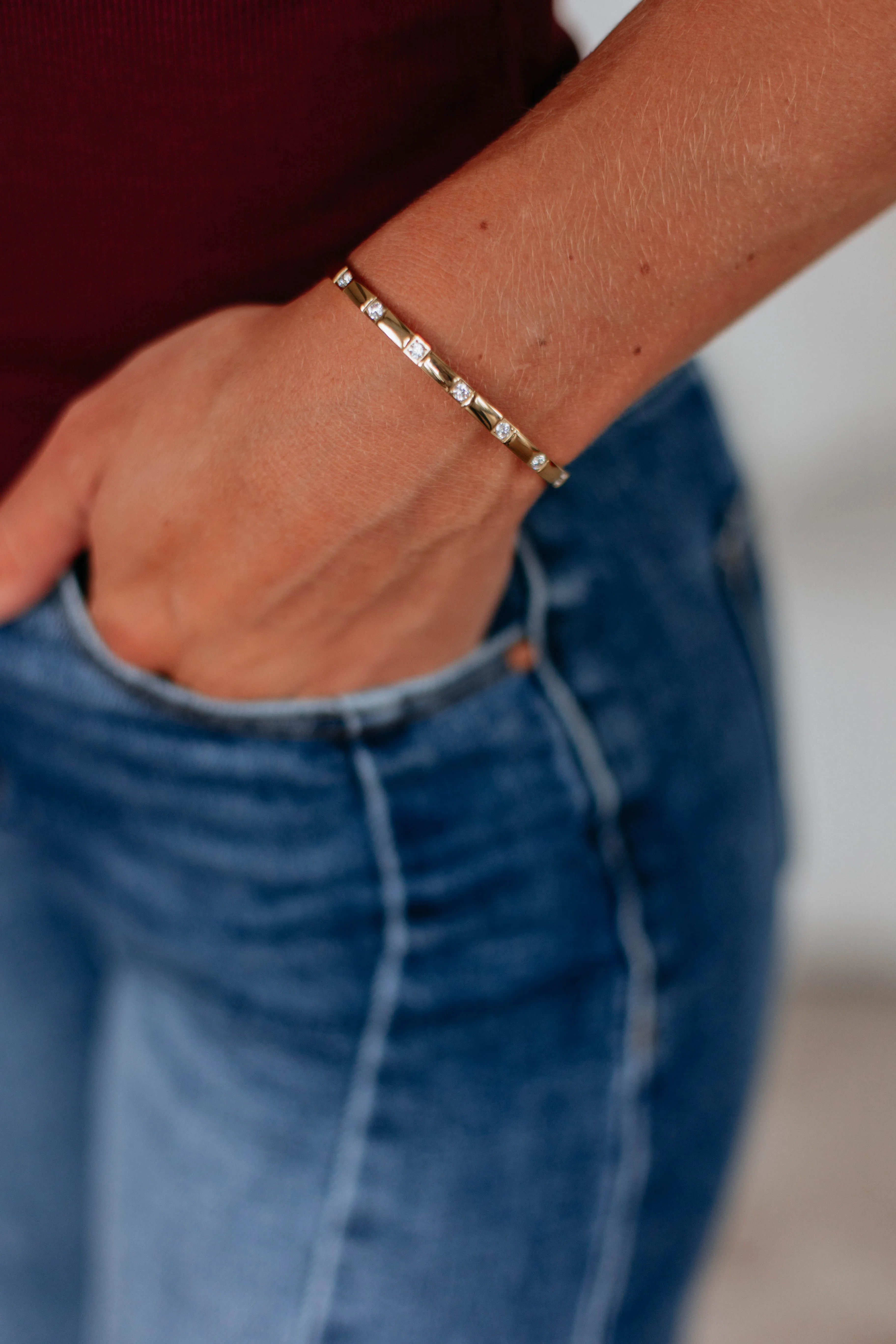 Alleah Bangle Bracelet sold by Wild Oak Boutique product image thumbnail 5