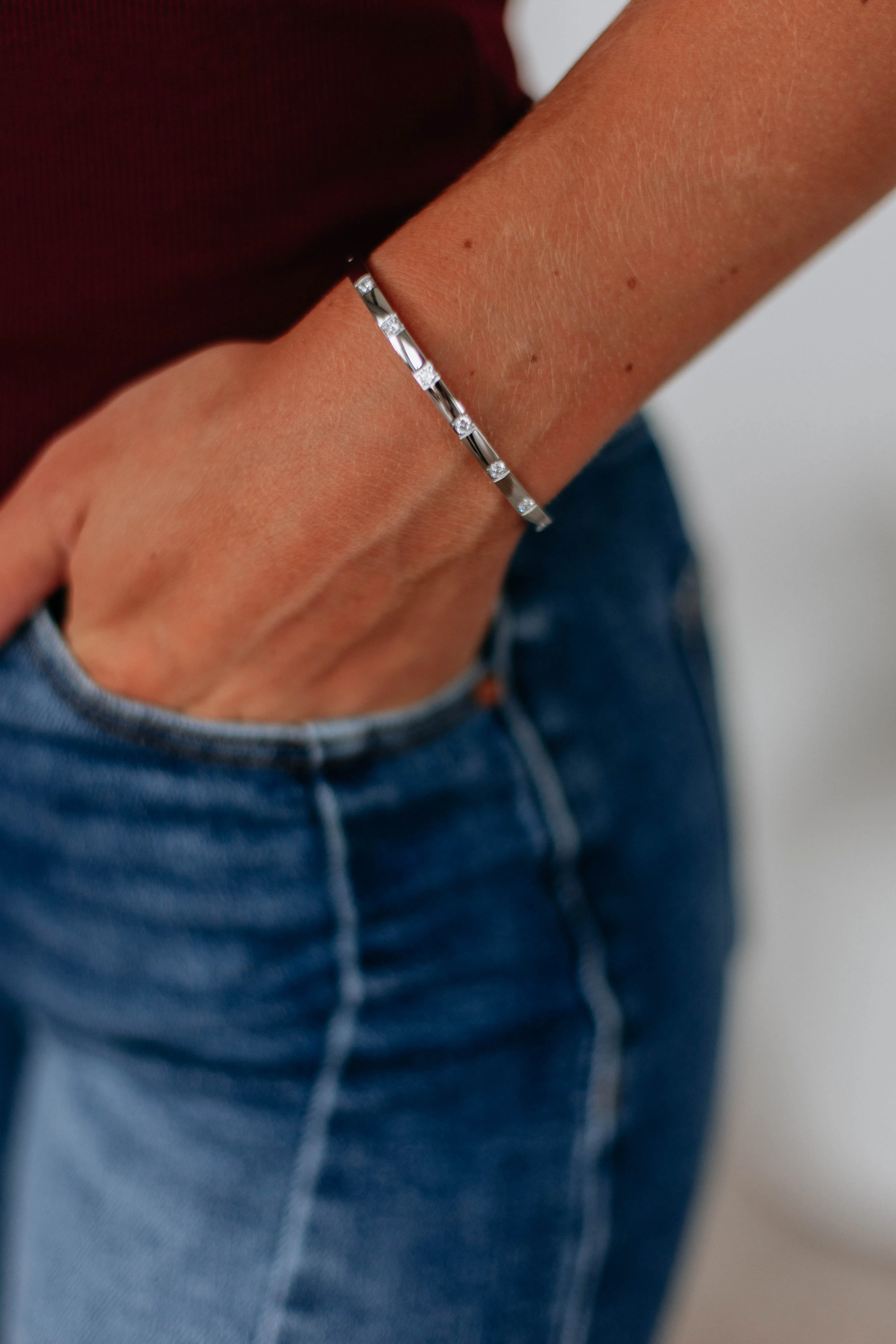 Alleah Bangle Bracelet sold by Wild Oak Boutique product image thumbnail 3