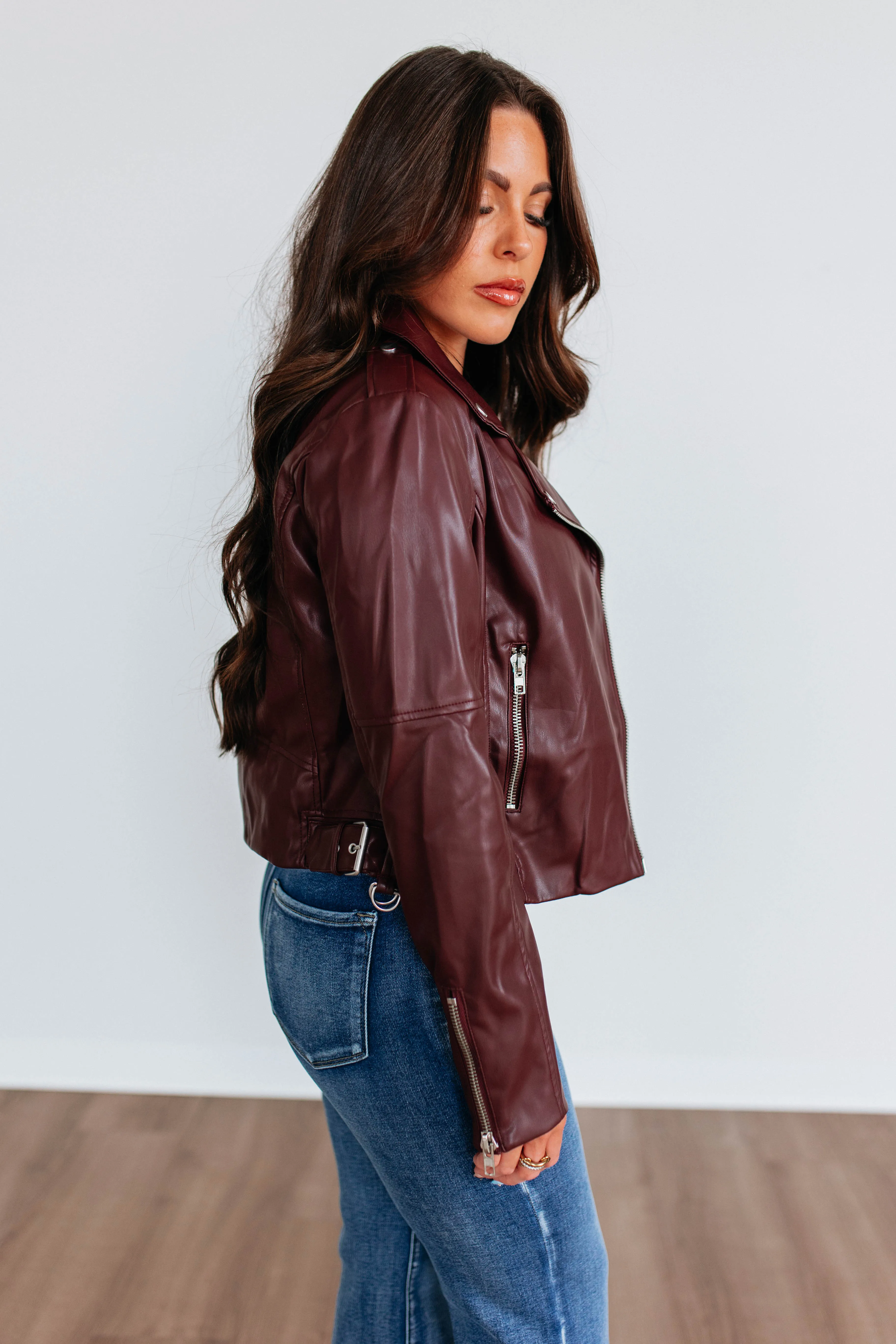 Zenni Leather Jacket sold by Wild Oak Boutique product image thumbnail 5