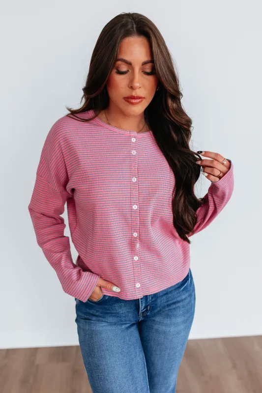 Kaitlyn Striped Top sold by Wild Oak Boutique