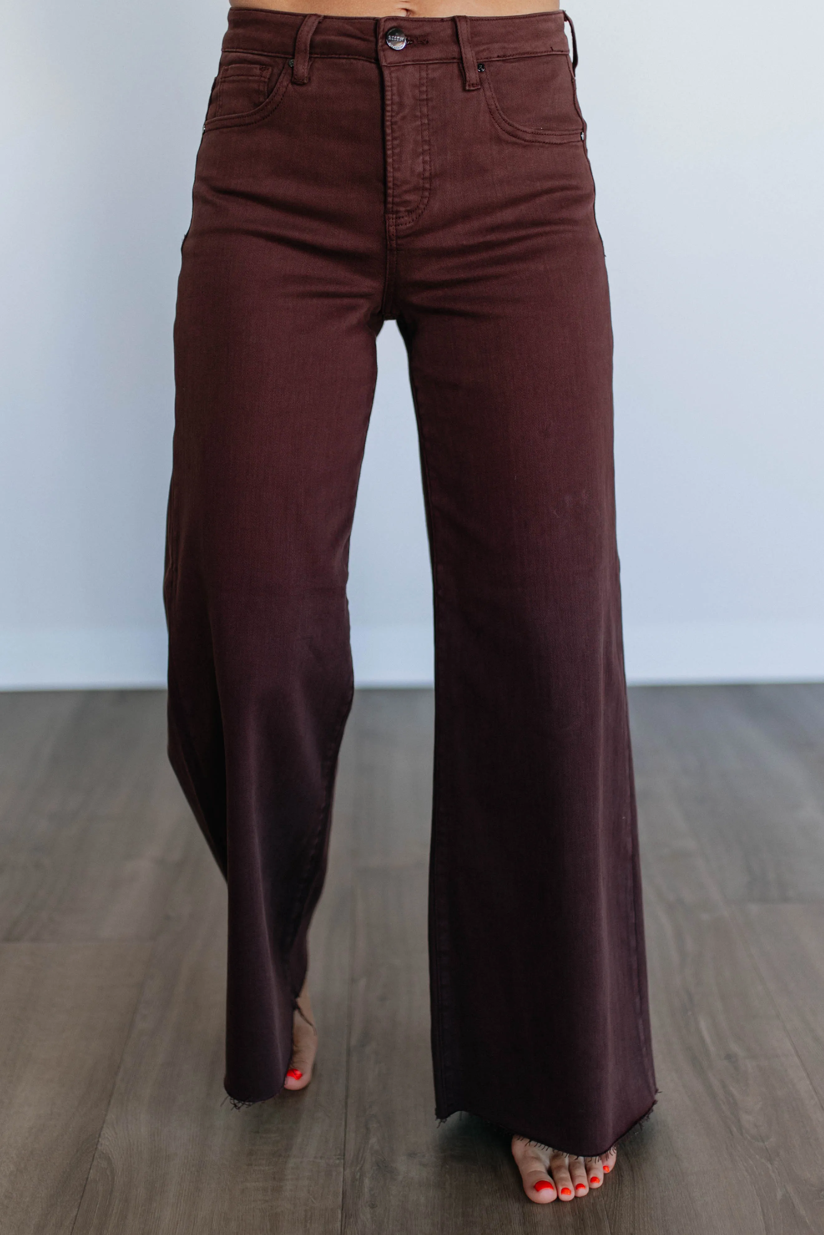 Priscilla Risen Jeans - Chocolate sold by Wild Oak Boutique
