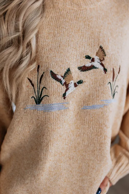 Pondside Mornings Sweater made by Bailey Rose