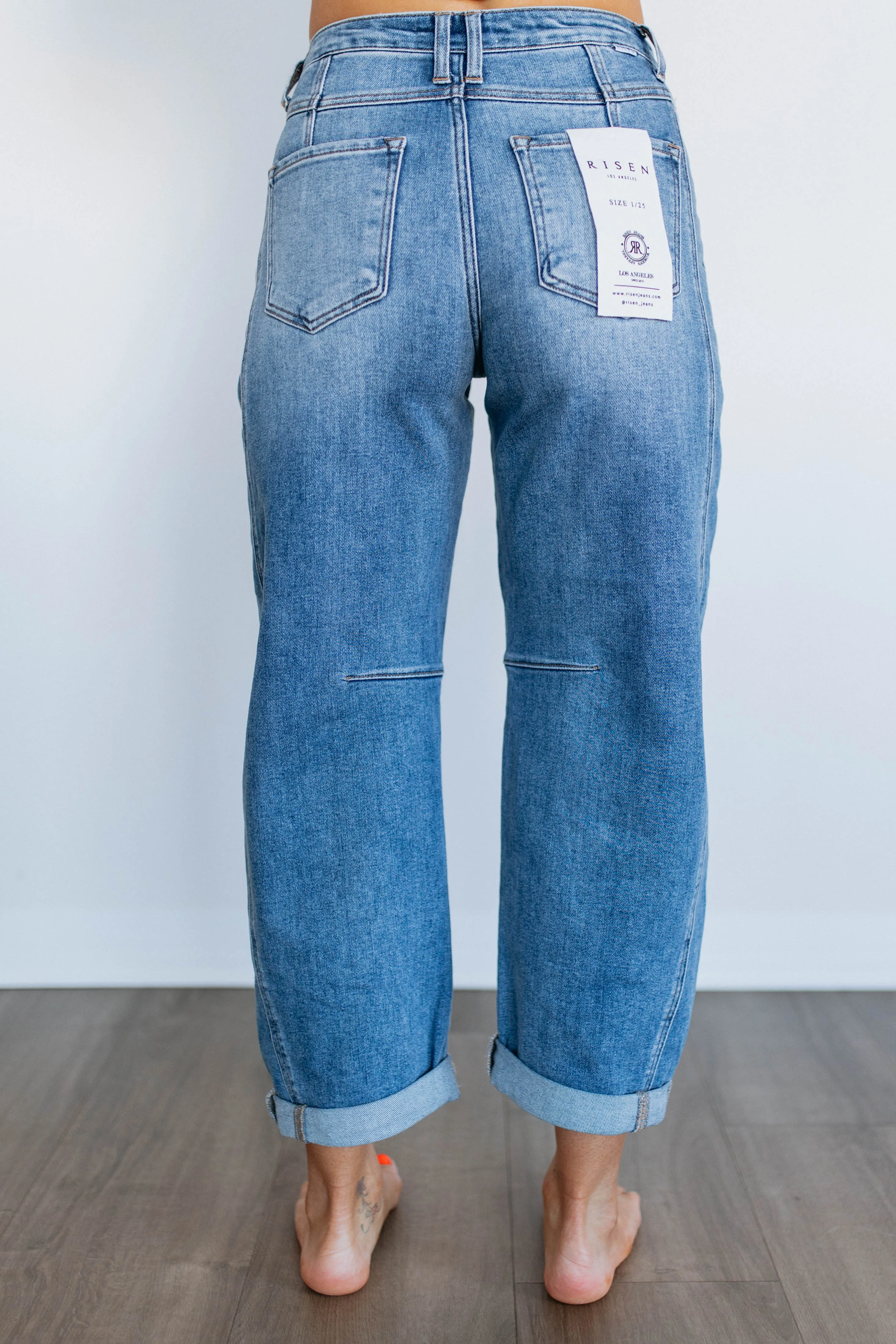 Nessa Risen Jeans sold by Wild Oak Boutique product image thumbnail 4