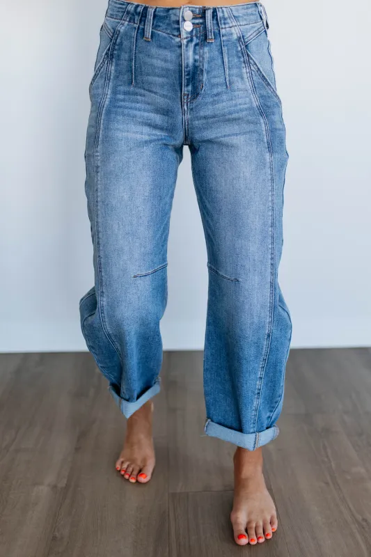 Nessa Risen Jeans sold by Wild Oak Boutique