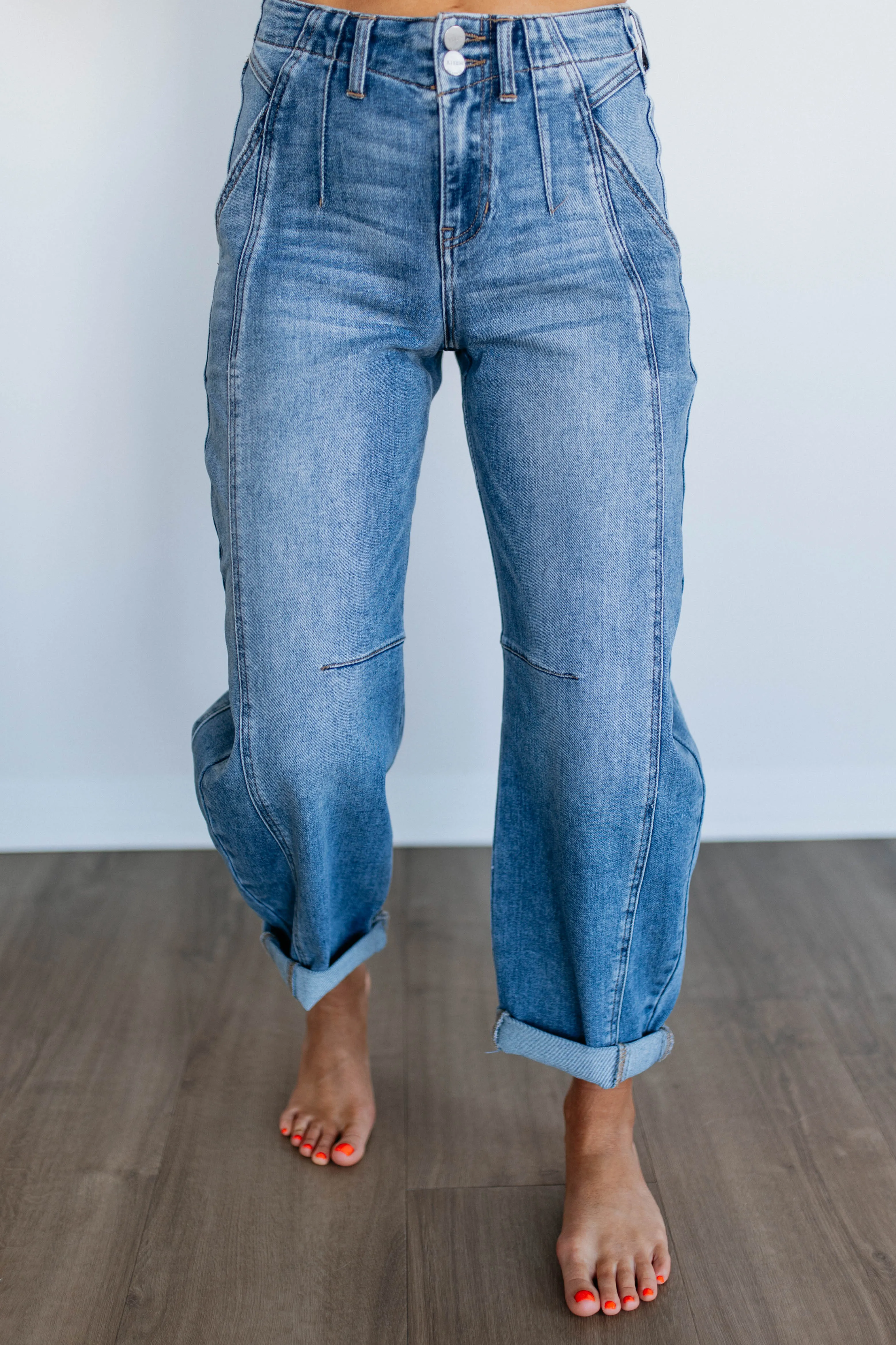 Nessa Risen Jeans sold by Wild Oak Boutique