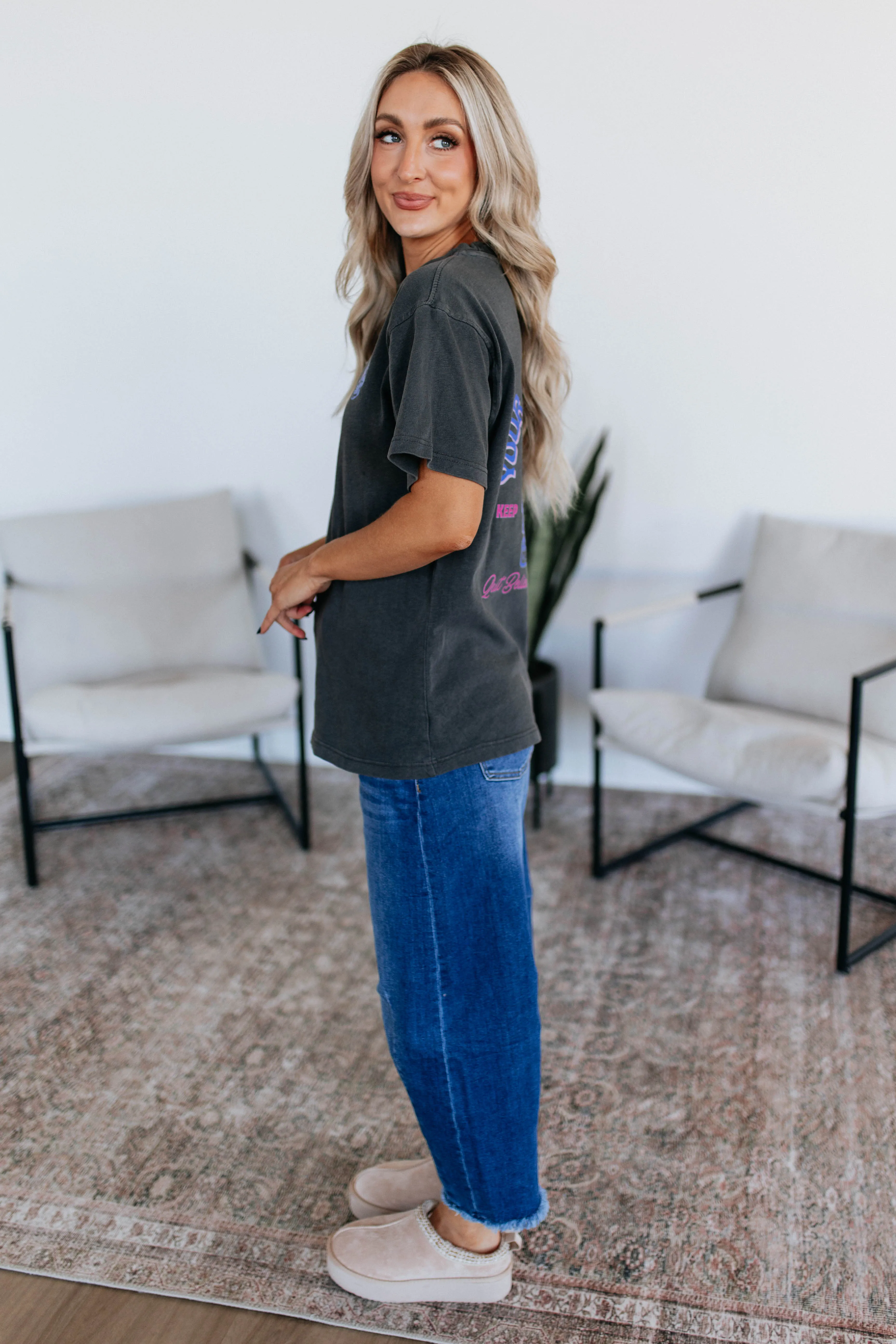 Your Mind Is Lying Graphic Tee sold by Wild Oak Boutique product image thumbnail 3