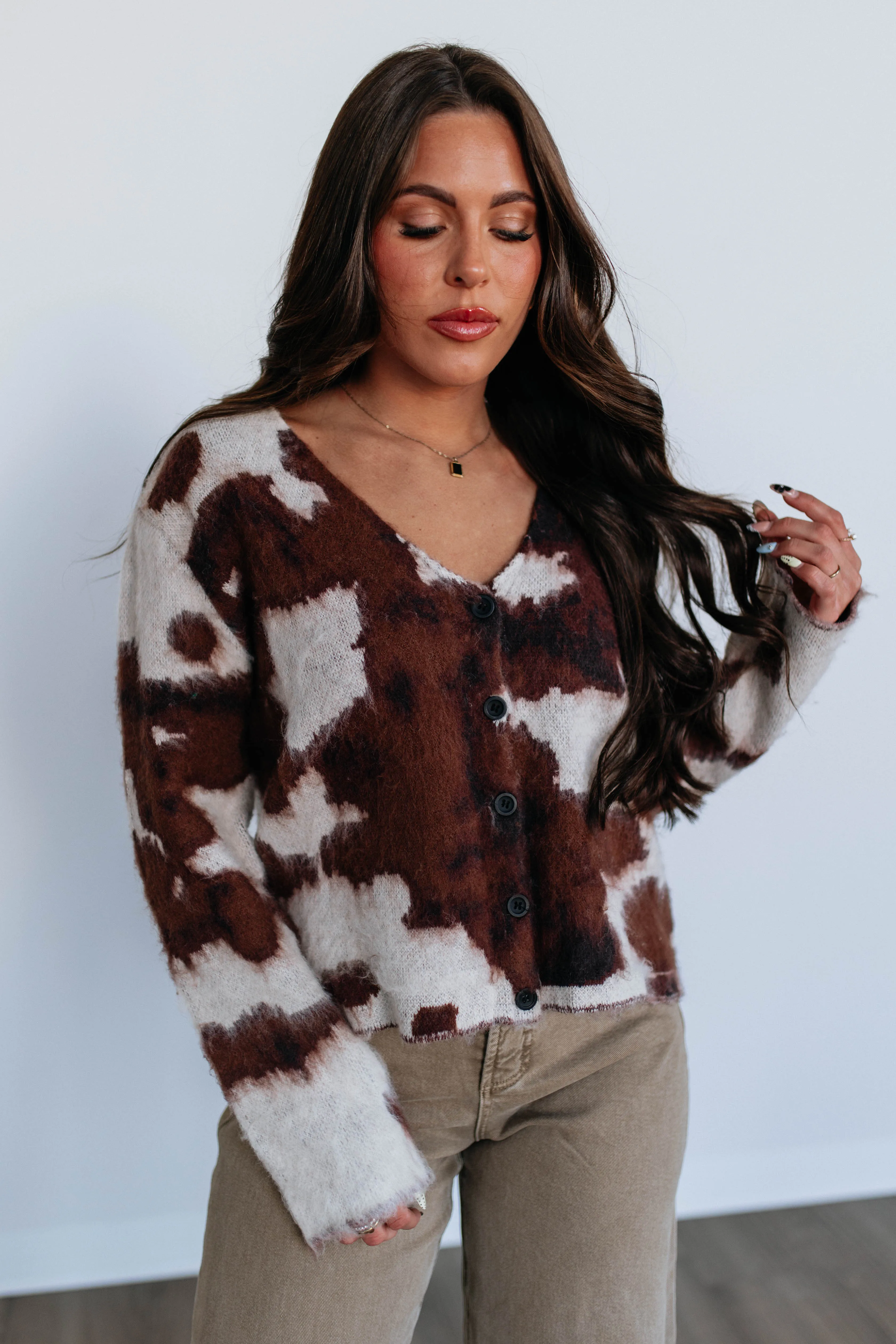 Spotted & Chic Cardigan sold by Wild Oak Boutique product image thumbnail 4