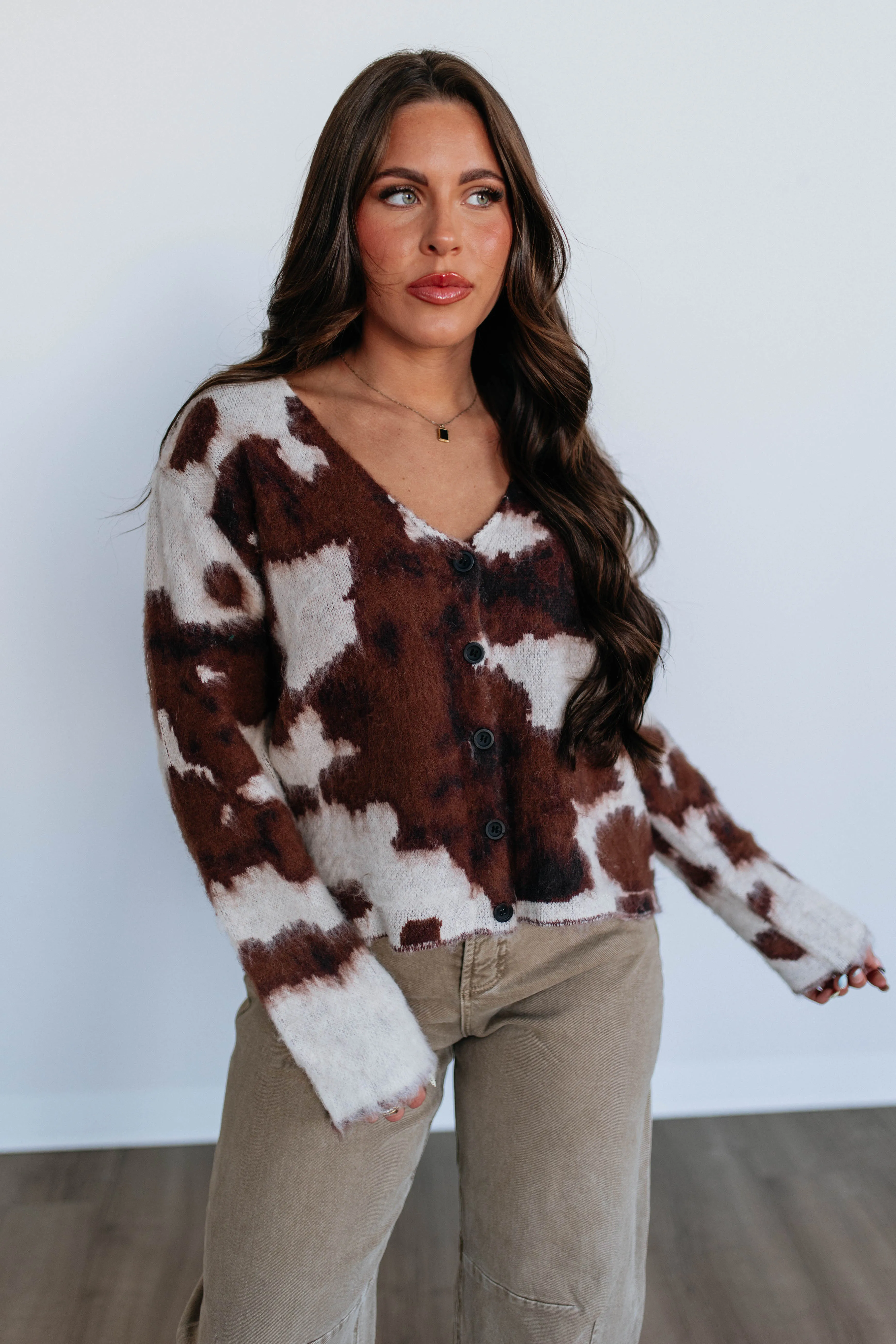 Spotted & Chic Cardigan sold by Wild Oak Boutique product image thumbnail 2