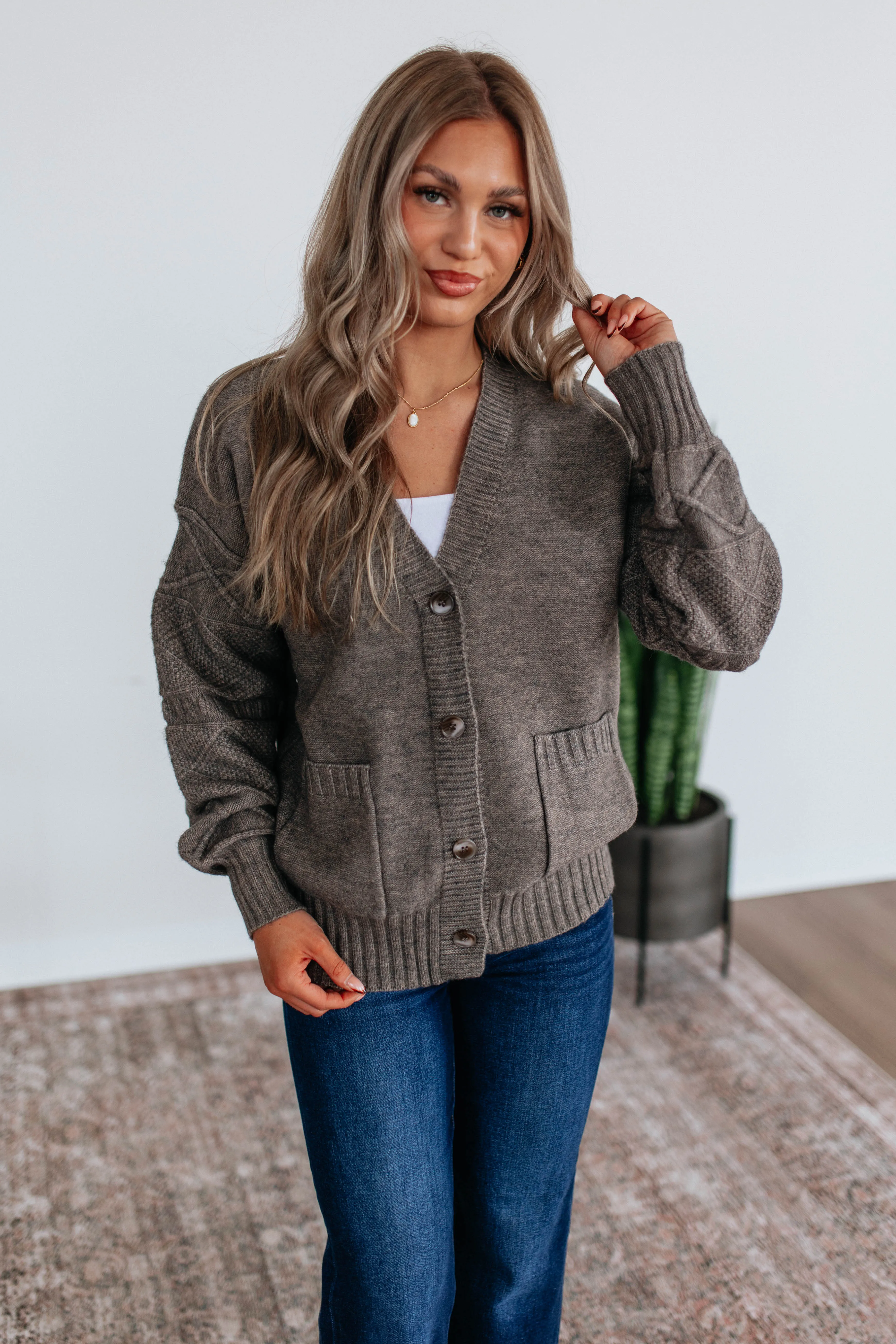 Melodie Knit Cardigan sold by Wild Oak Boutique product image thumbnail 4