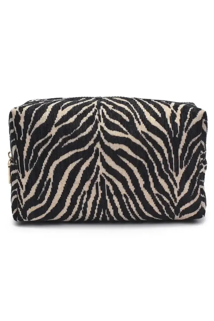 Wild Stripes Cosmetic Pouch sold by Wild Oak Boutique product image thumbnail 2