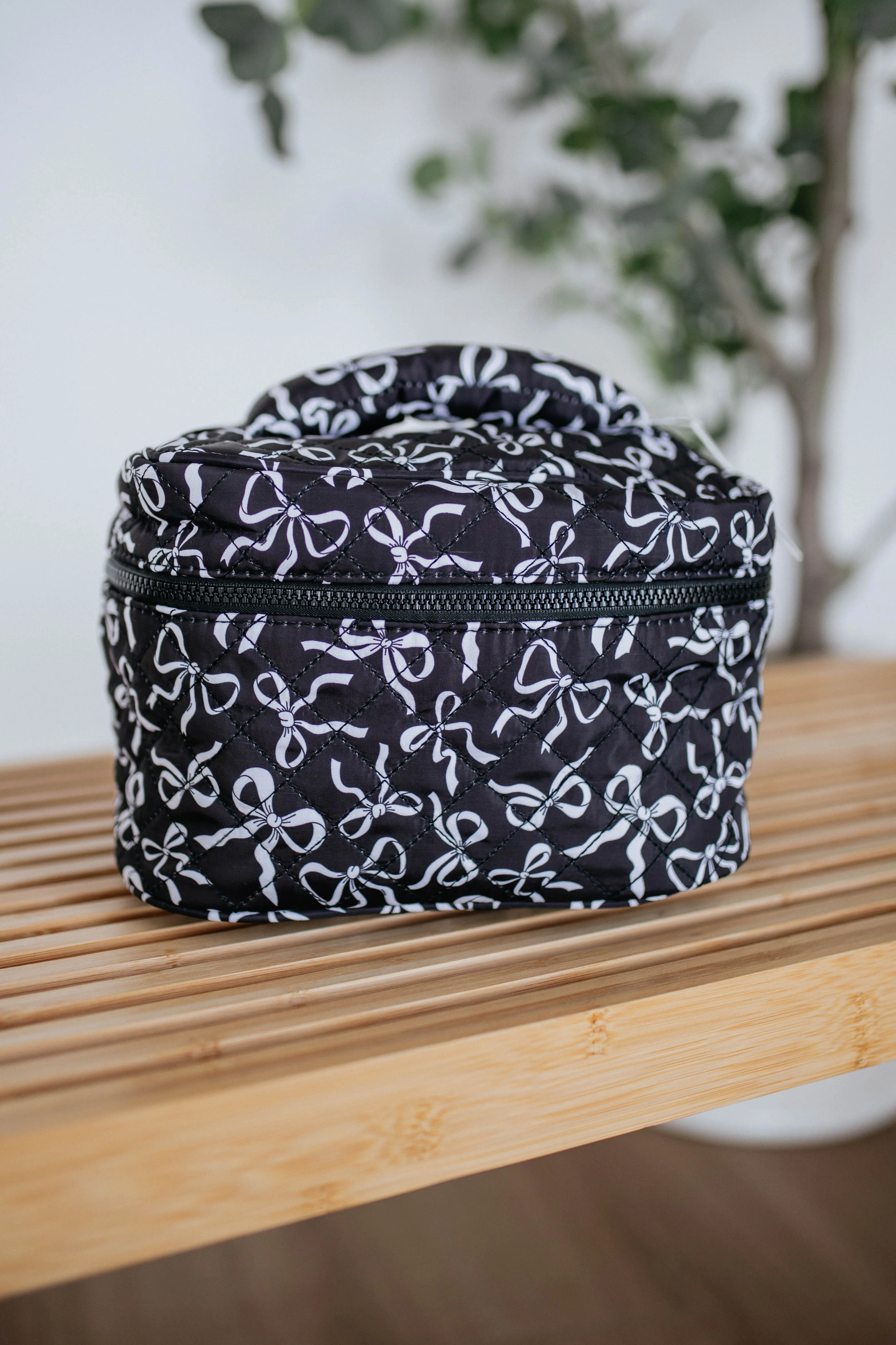 Tied & True Cosmetic Bag sold by Wild Oak Boutique