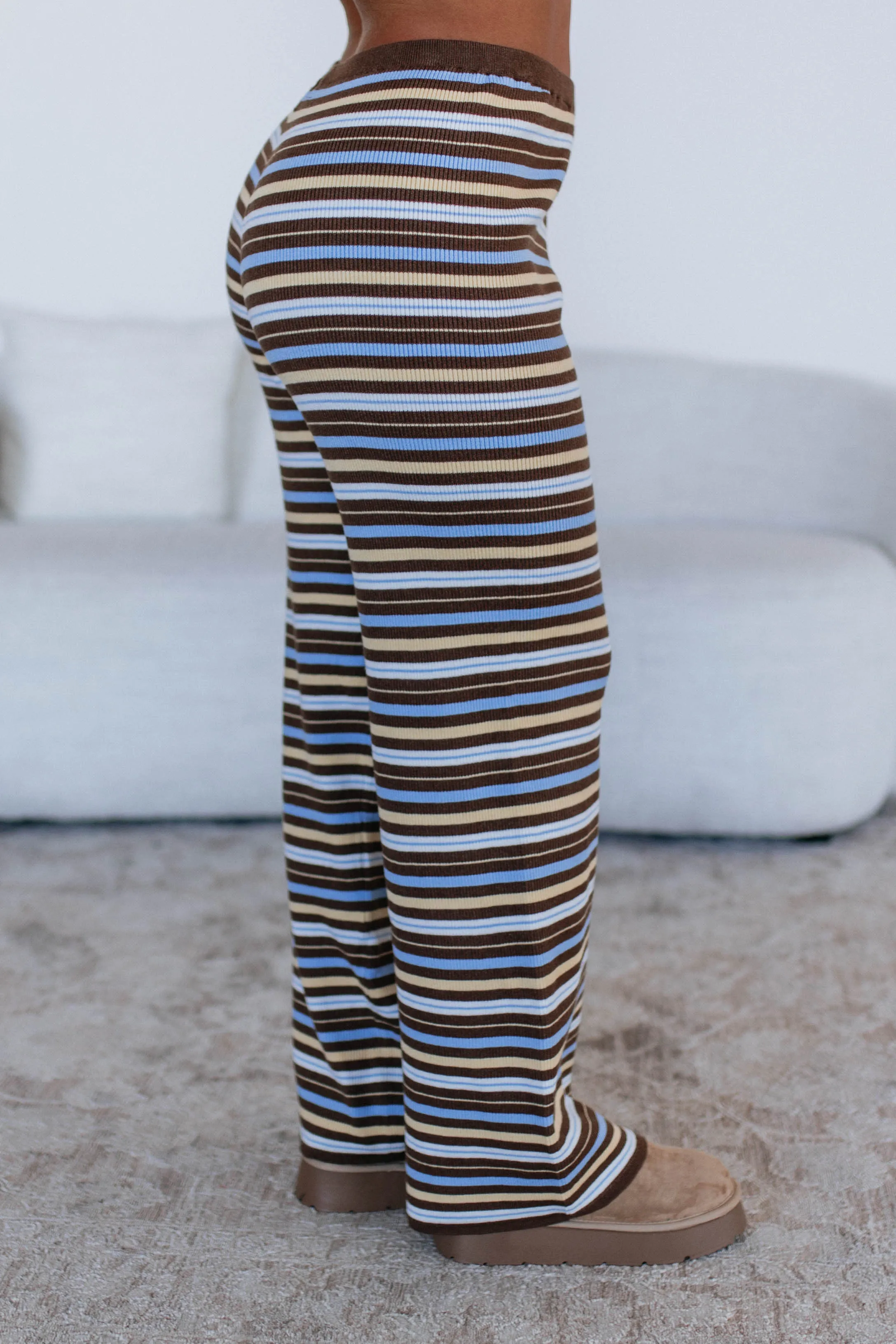 Evelyn Striped Pants sold by Wild Oak Boutique product image thumbnail 4