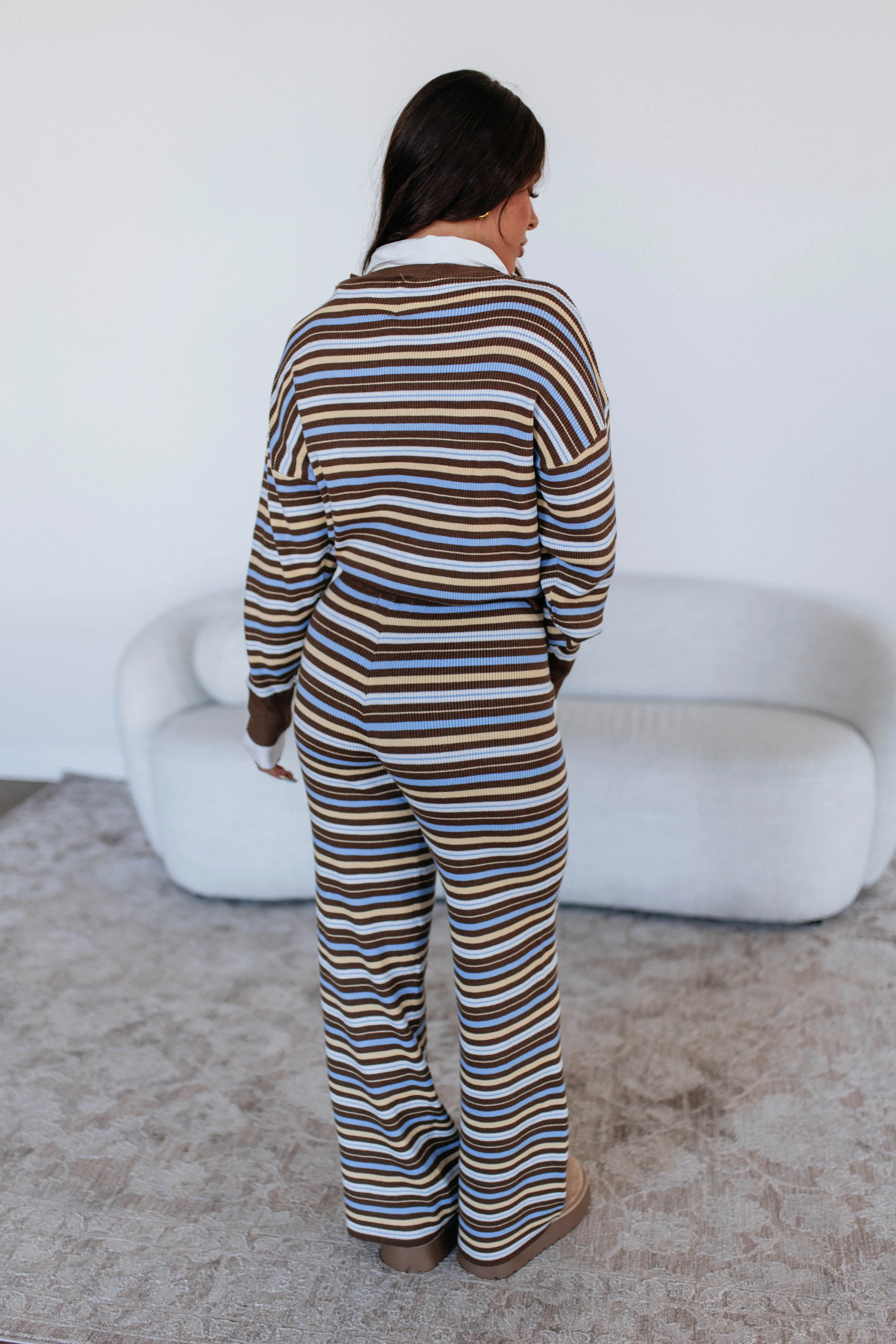 Evelyn Striped Pants sold by Wild Oak Boutique product image thumbnail 5