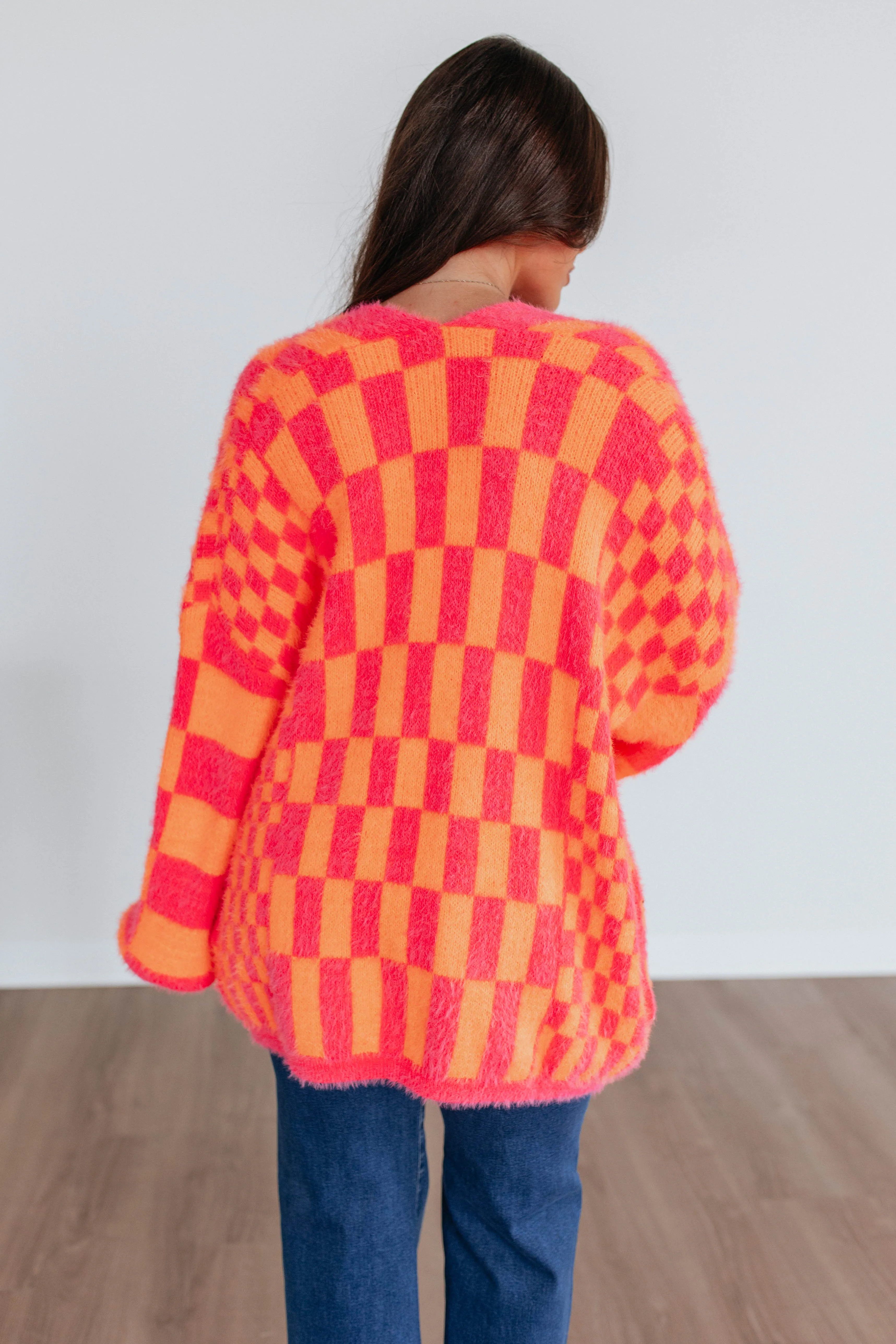 Kristy Checkered Cardigan sold by Wild Oak Boutique product image thumbnail 4