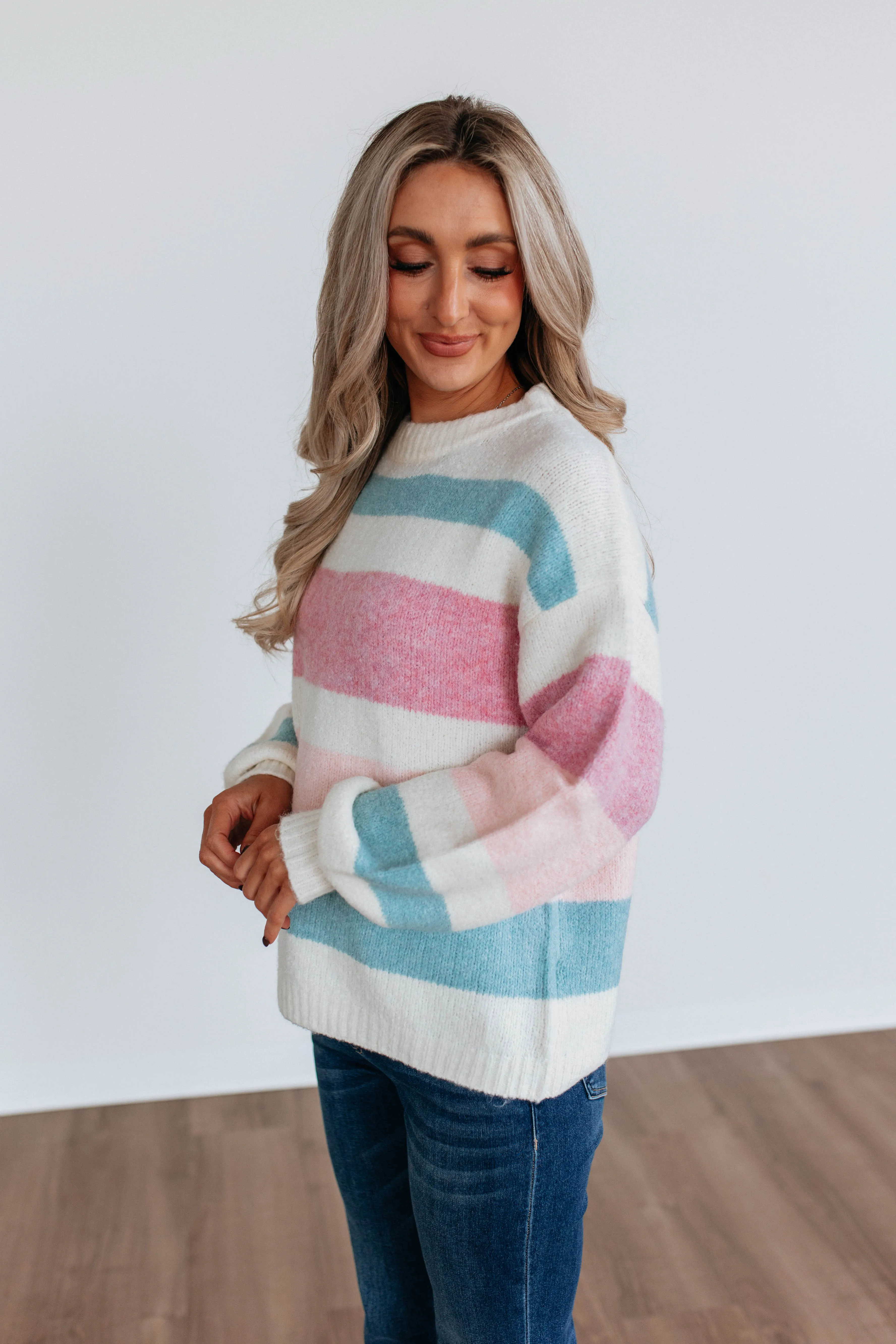 Diana Colorblock Sweater sold by Wild Oak Boutique product image thumbnail 2