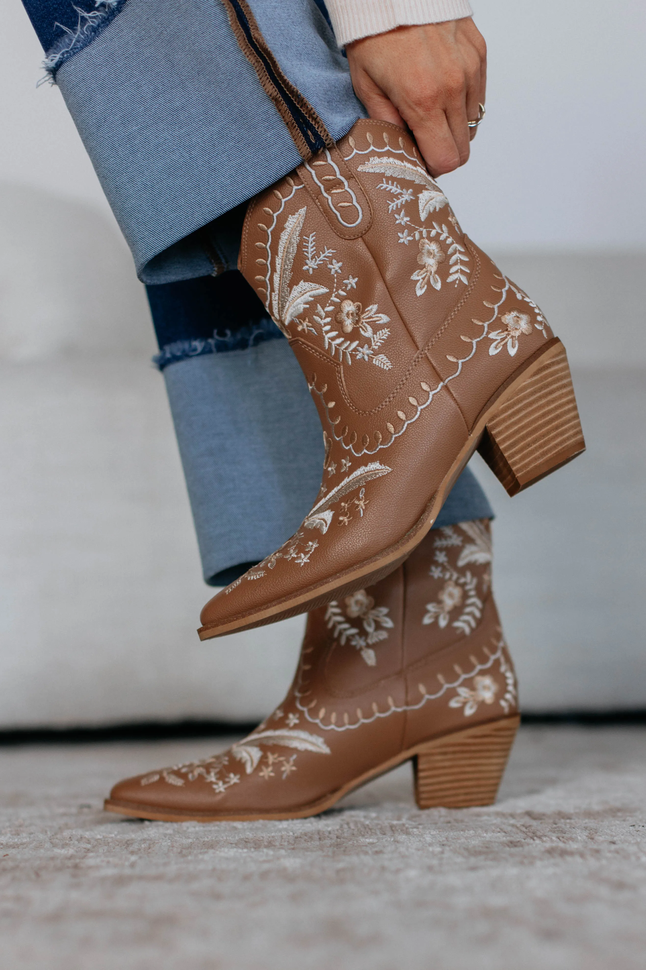 Coastal Cowgirl Boots - Camel sold by Wild Oak Boutique