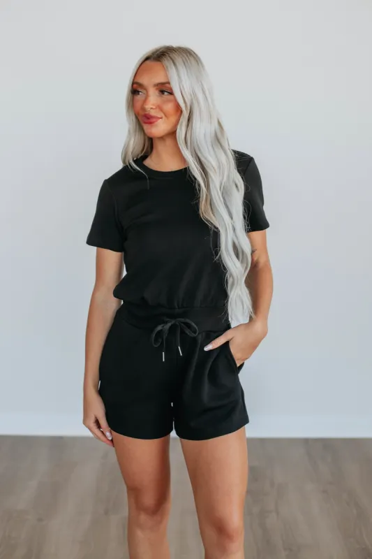 Lyndee Romper sold by Wild Oak Boutique