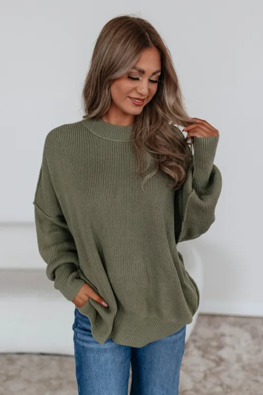 Violet Oversized Sweater made by Rae Mode