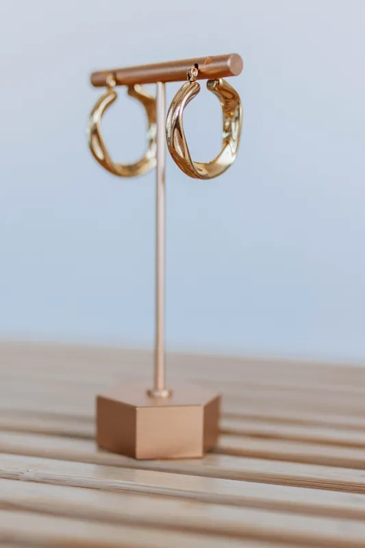 Rhianna Hoop Earrings made by Wild Oak Boutique