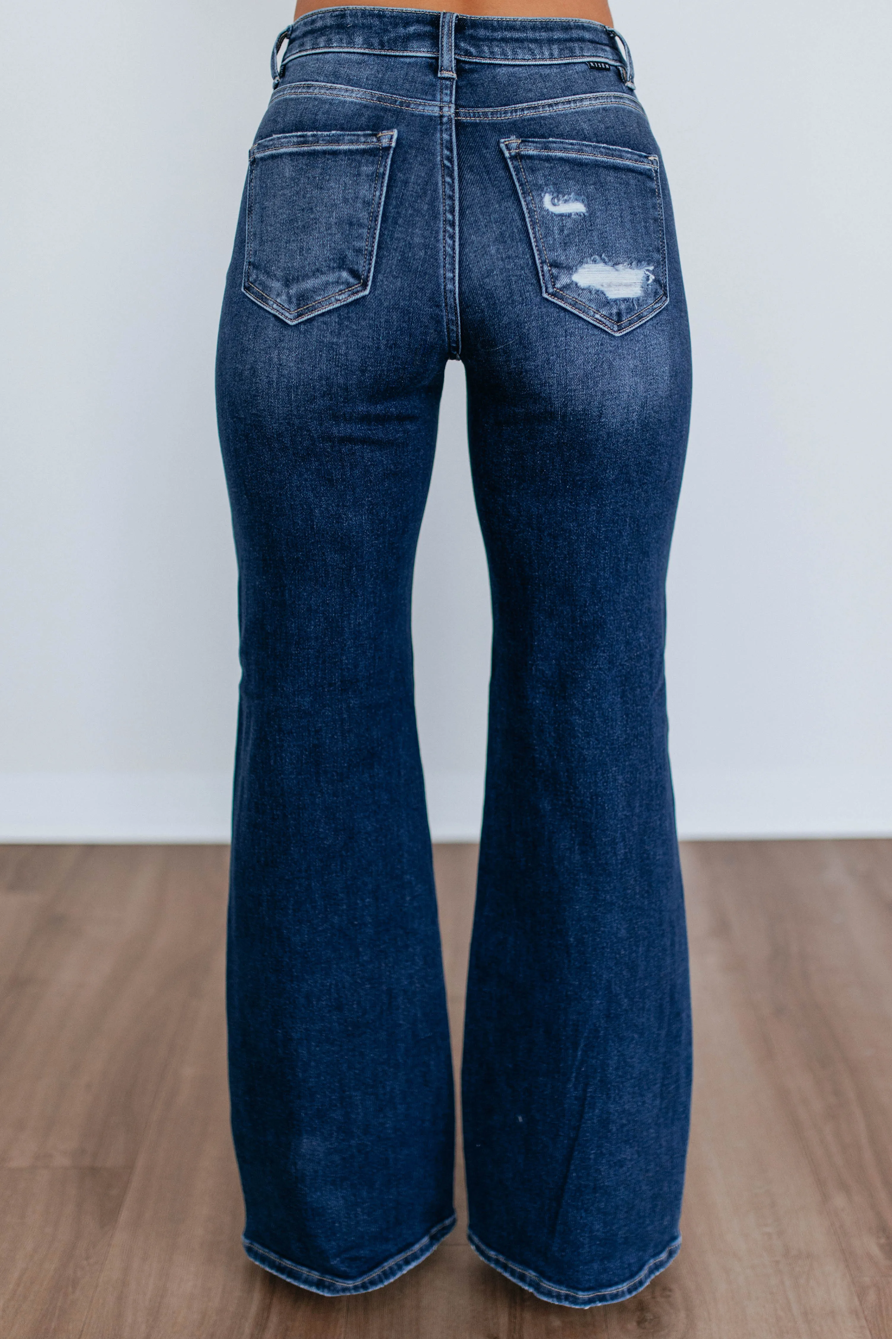 Kimora Risen Jeans - Dark Wash sold by Wild Oak Boutique product image thumbnail 4