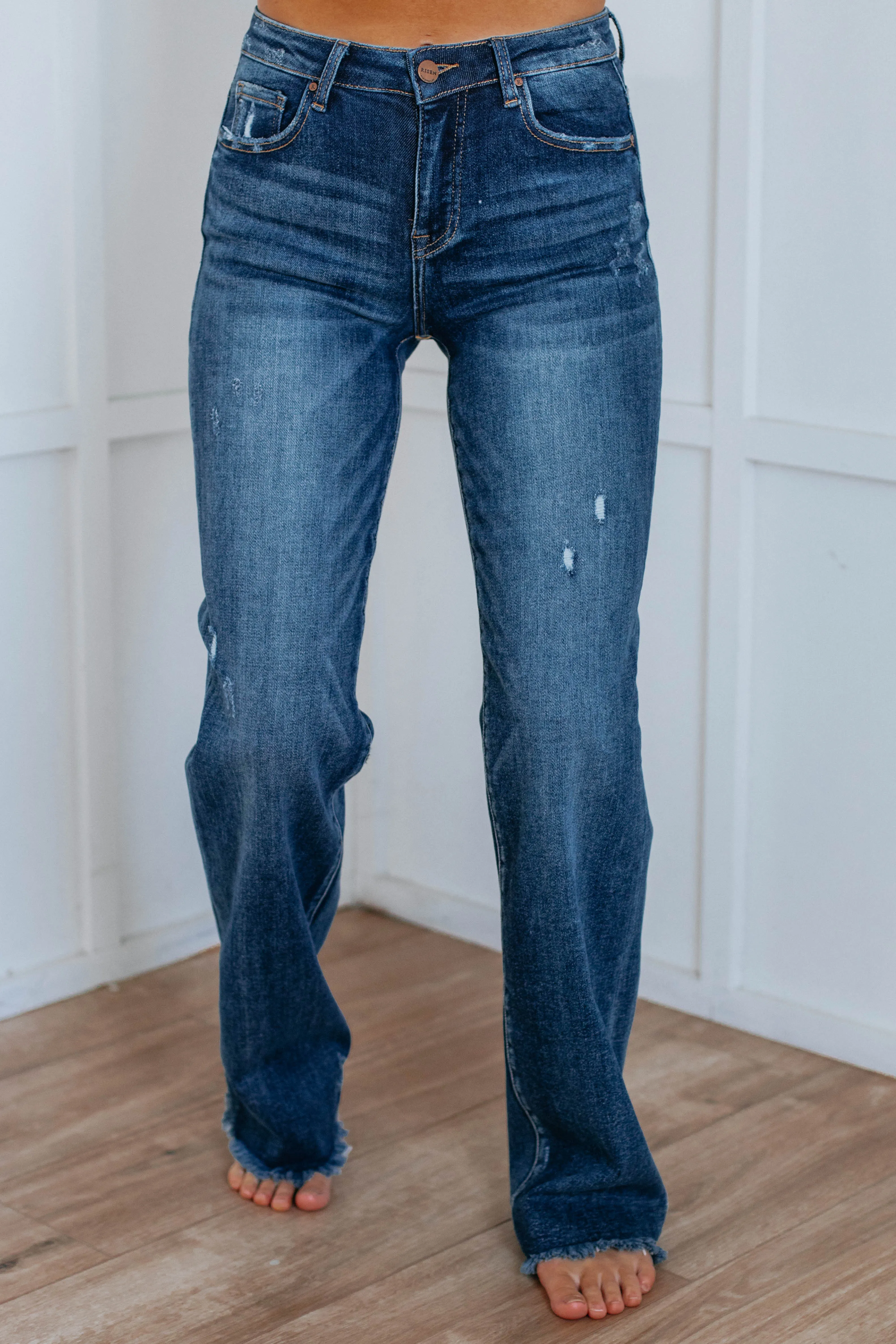 Aemi Risen Jeans - Dark Wash sold by Wild Oak Boutique