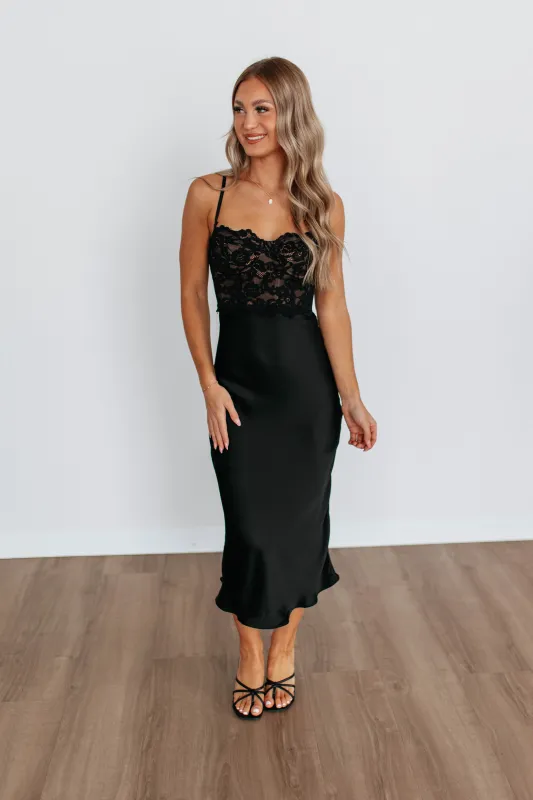 Violeta Midi Dress sold by Wild Oak Boutique