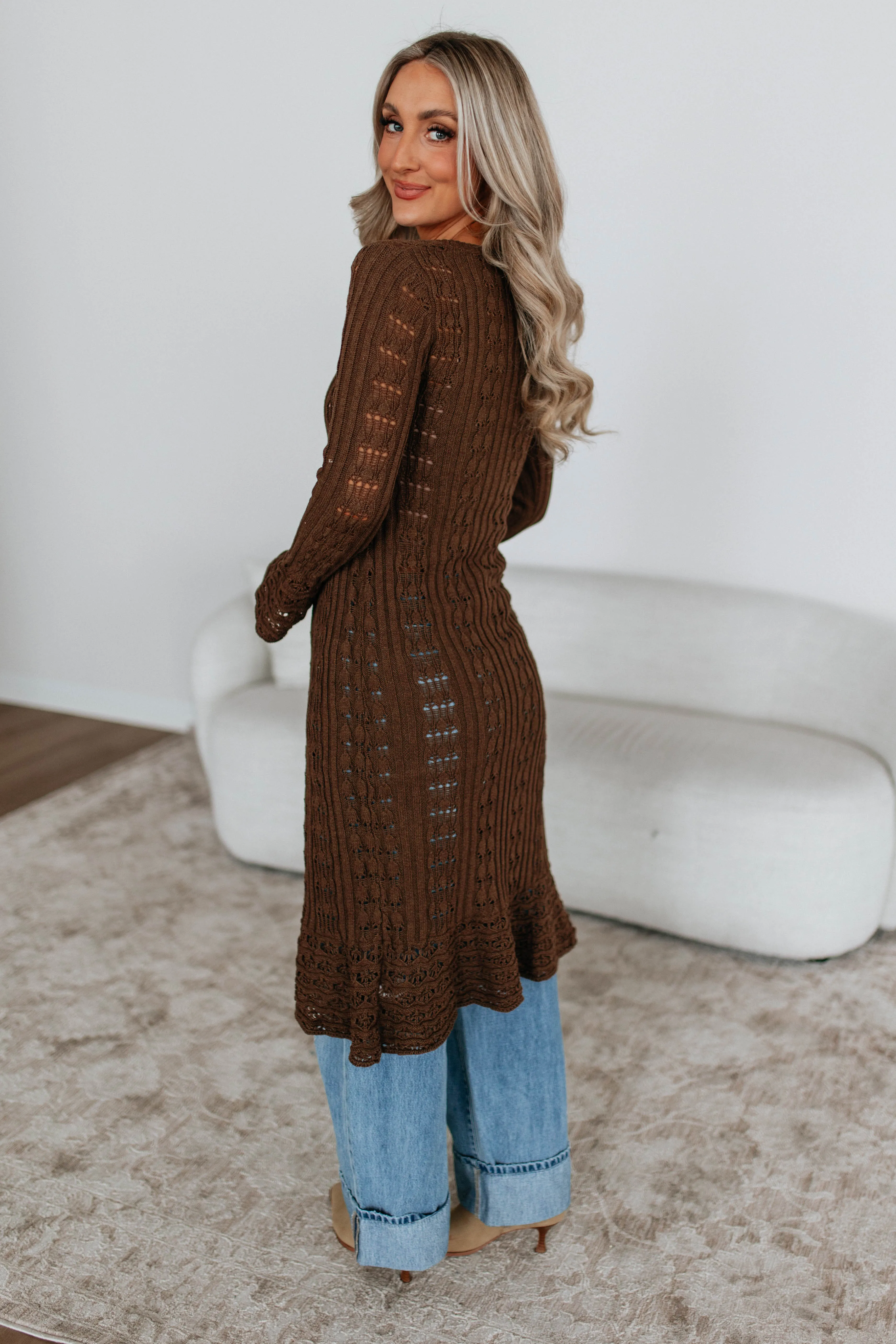 Kaeli Crochet Cardigan sold by Wild Oak Boutique product image thumbnail 4