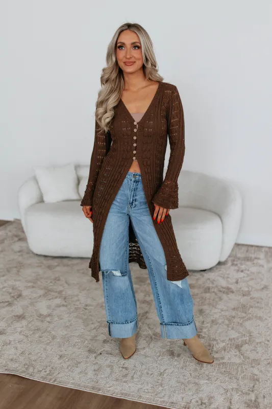 Kaeli Crochet Cardigan made by Listicle