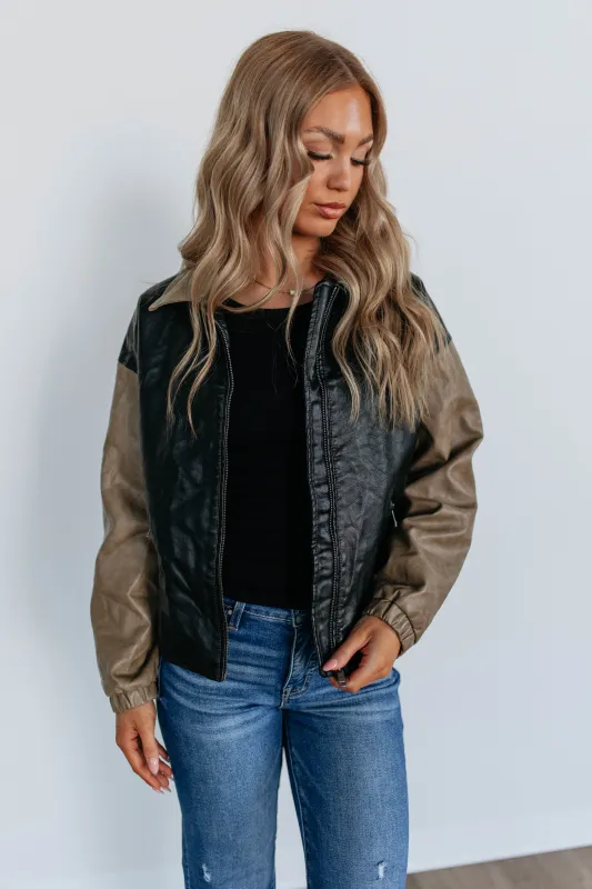 Kieley Bomber Jacket sold by Wild Oak Boutique