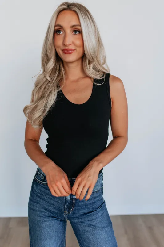 Kyla Ribbed Tank sold by Wild Oak Boutique