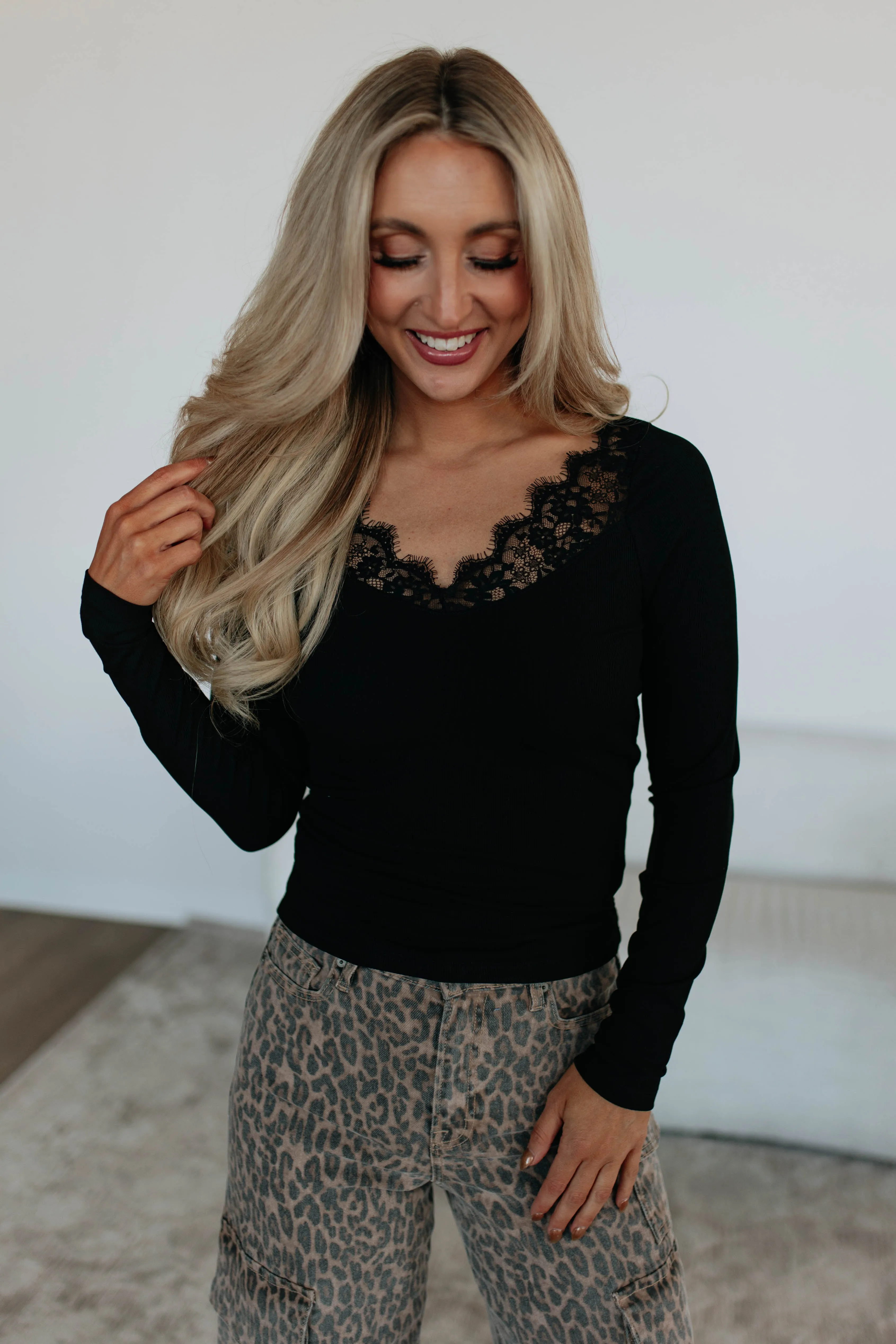 Katharyn Ribbed Top sold by Wild Oak Boutique