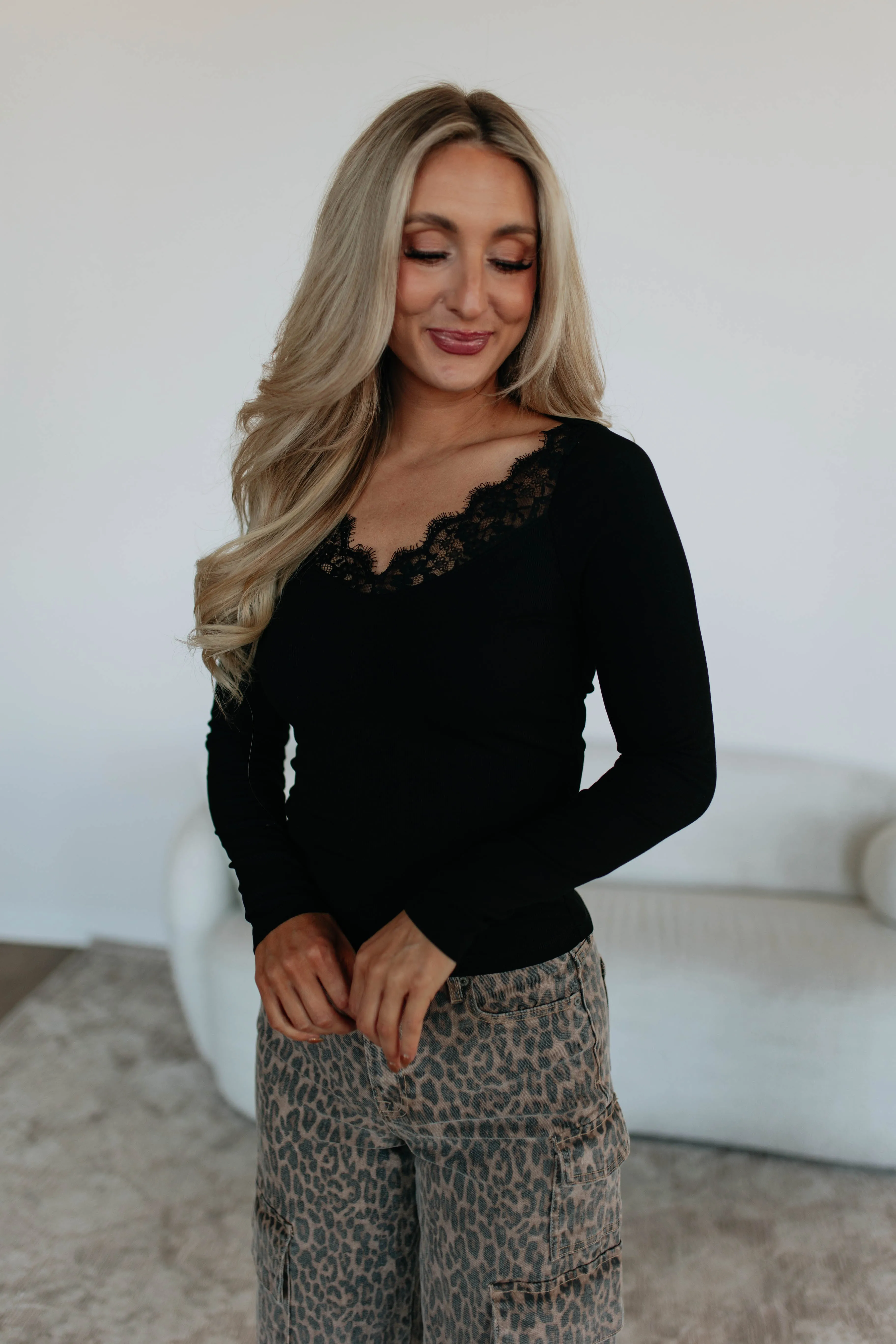 Katharyn Ribbed Top sold by Wild Oak Boutique product image thumbnail 3