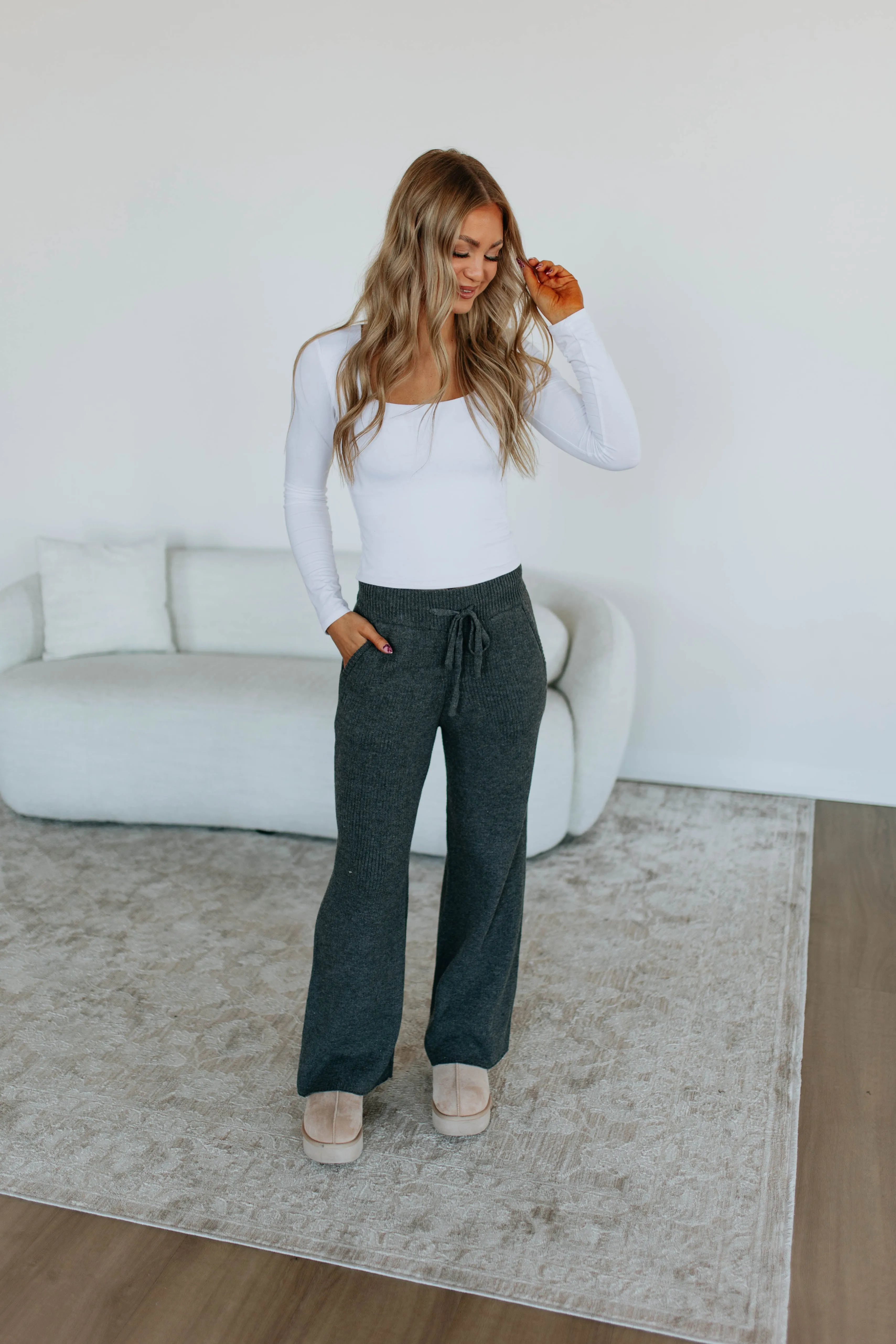 Tami Knit Pants sold by Wild Oak Boutique
