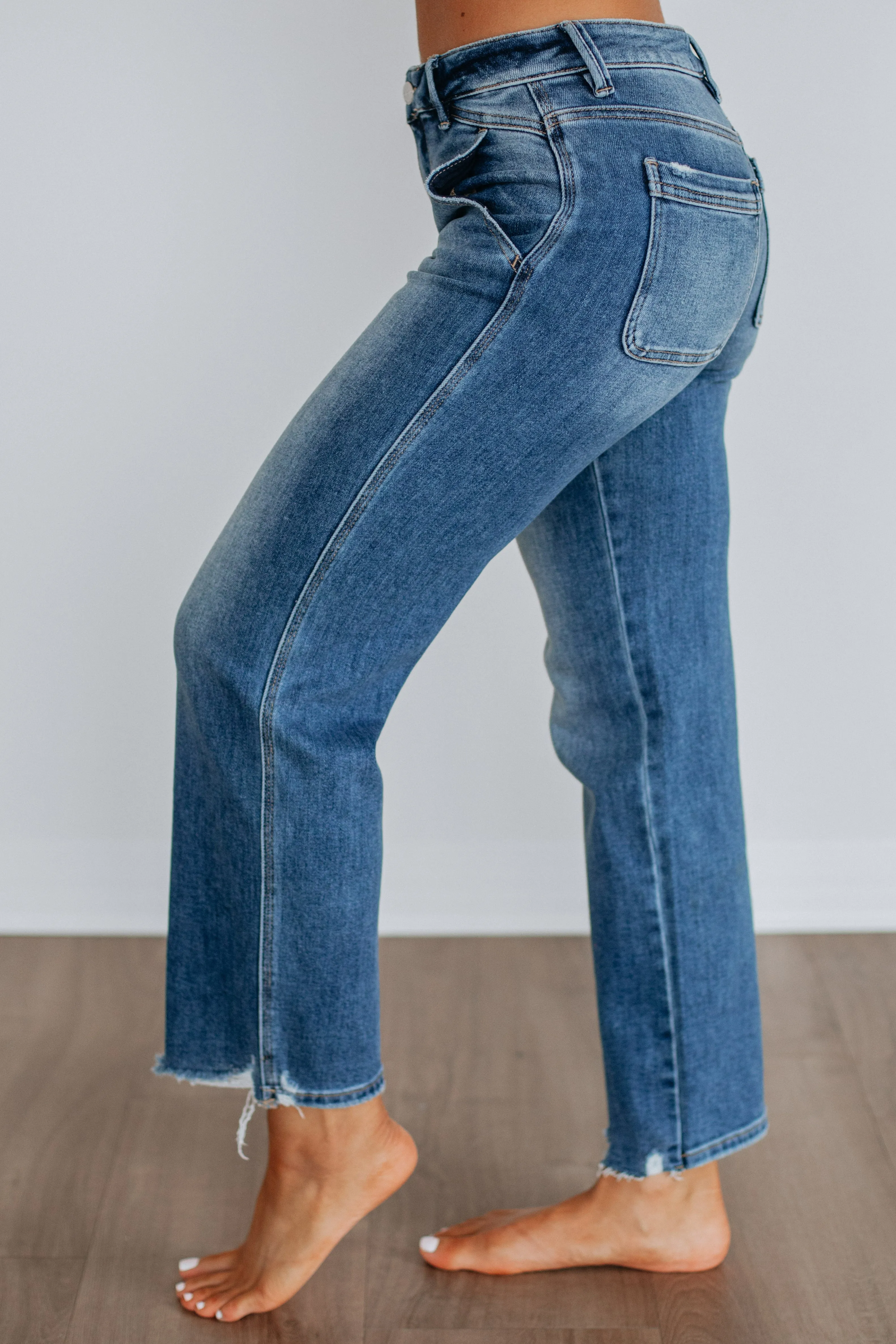 Chantal Risen Jeans sold by Wild Oak Boutique product image thumbnail 2