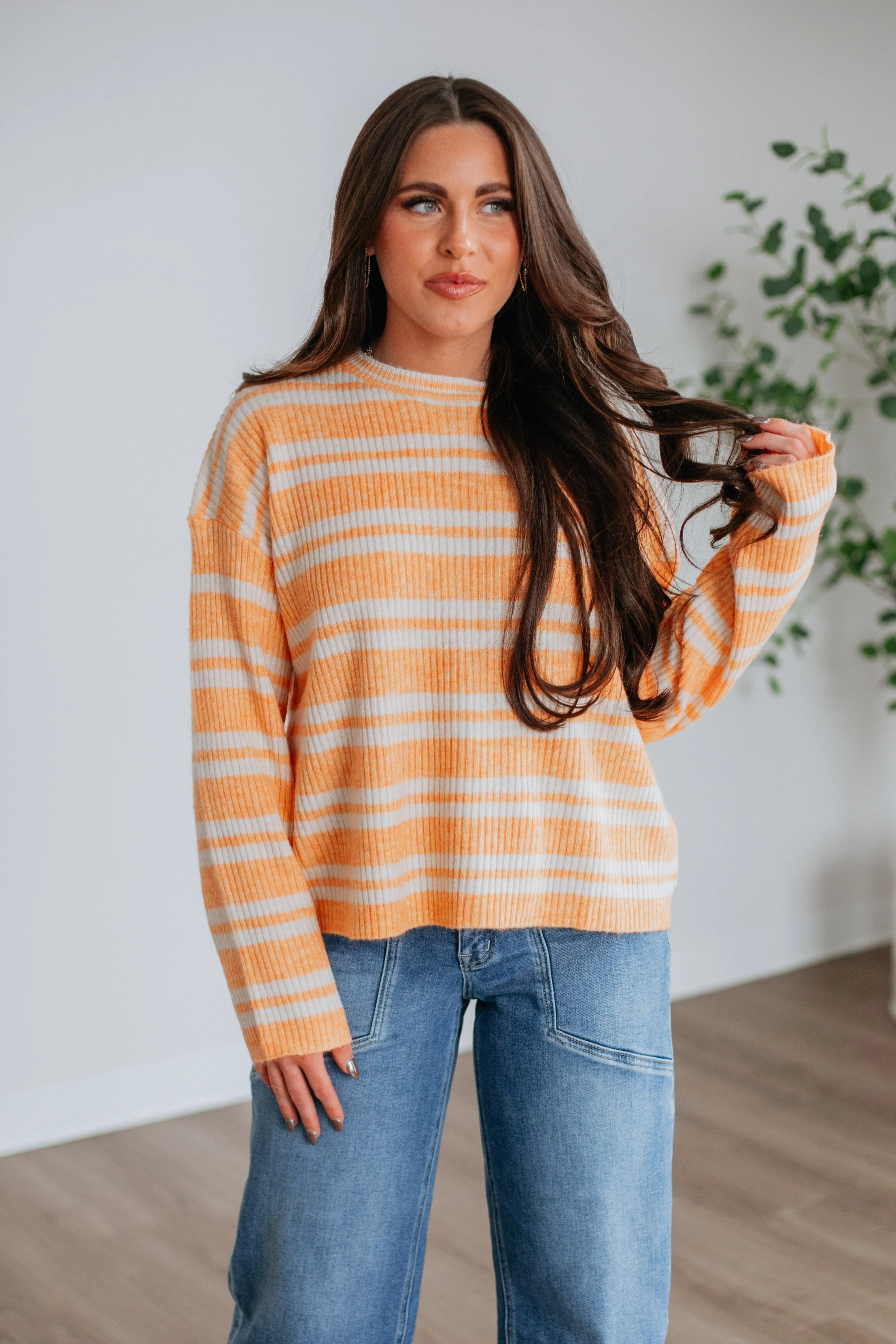 Kristie Striped Sweater sold by Wild Oak Boutique product image thumbnail 4