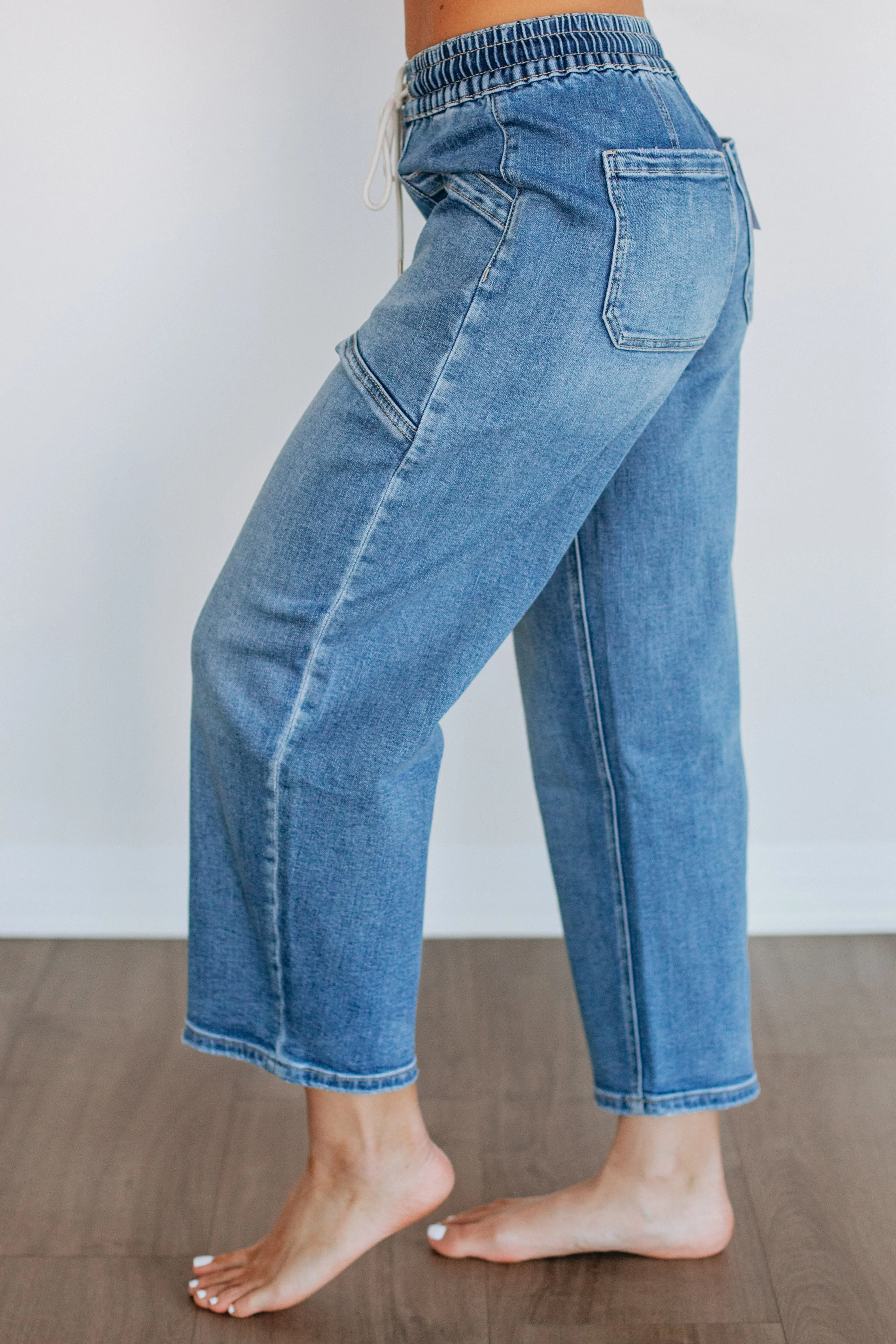Kate Vervet Jeans - Energetic sold by Wild Oak Boutique product image thumbnail 2