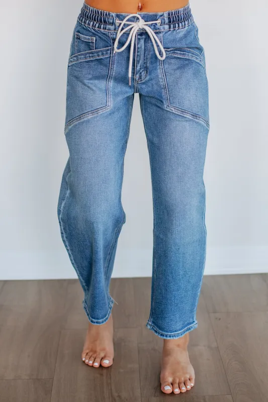 Kate Vervet Jeans - Energetic sold by Wild Oak Boutique