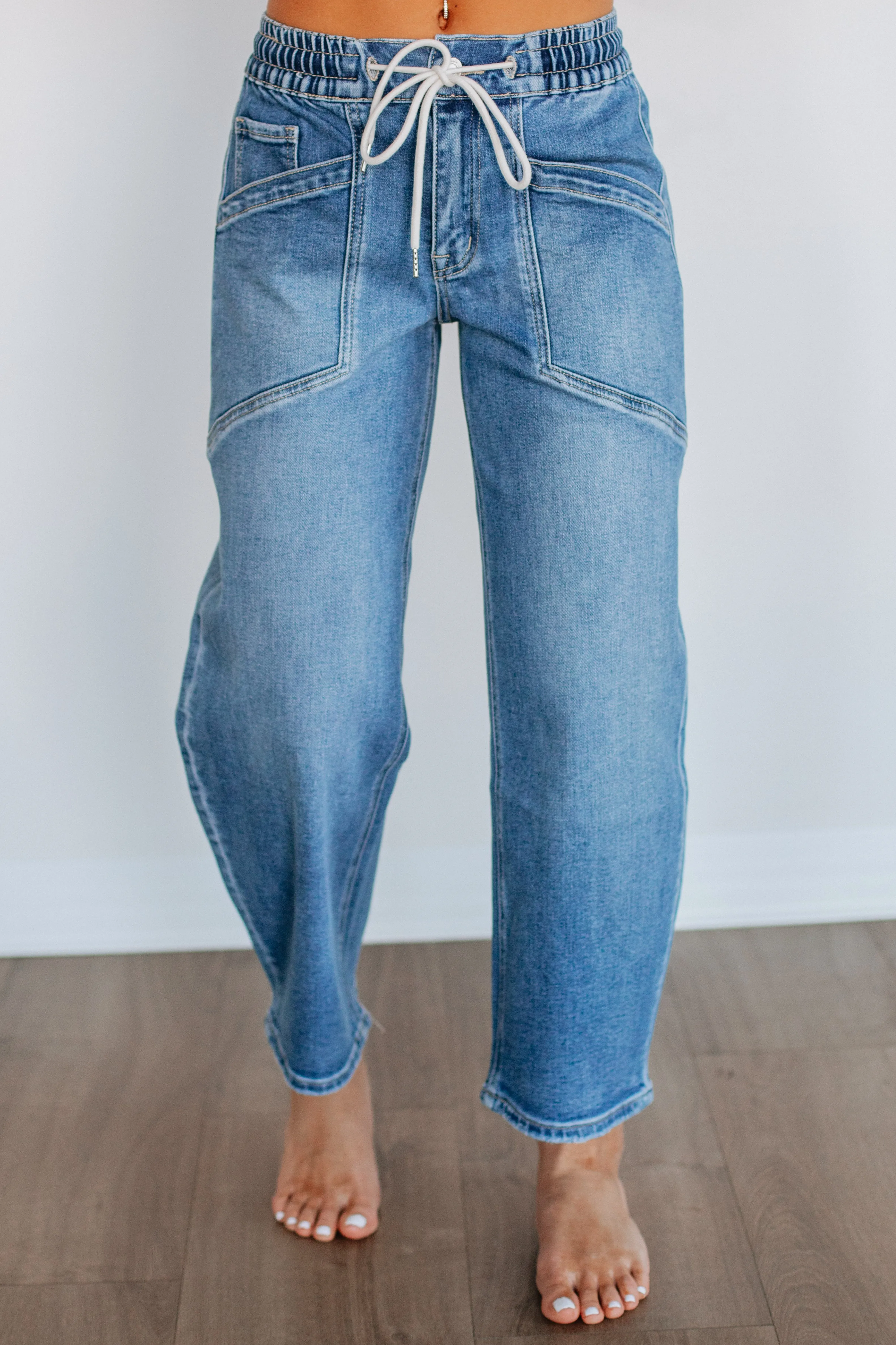 Kate Vervet Jeans - Energetic sold by Wild Oak Boutique product image thumbnail 5