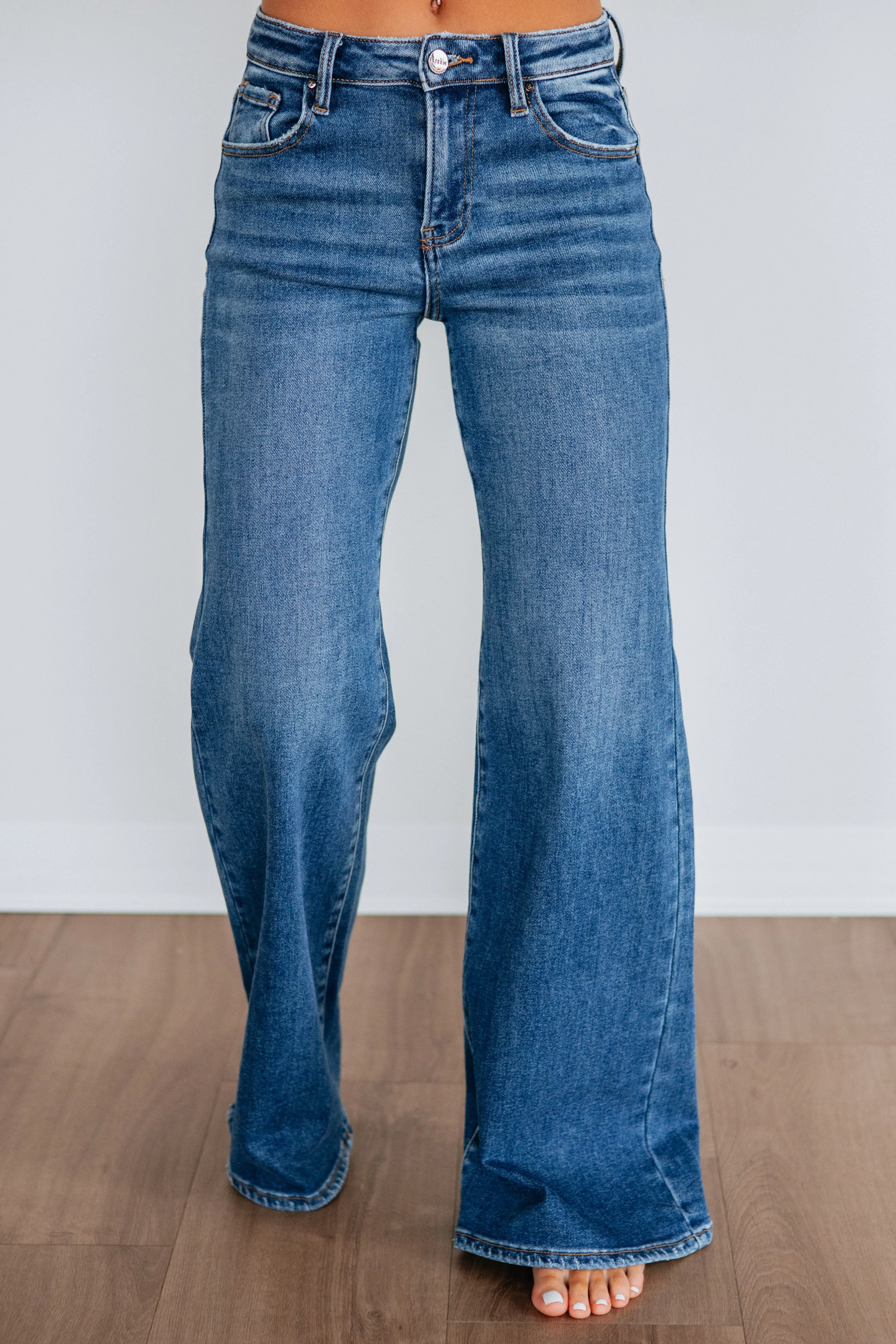 Audie Risen Jeans sold by Wild Oak Boutique