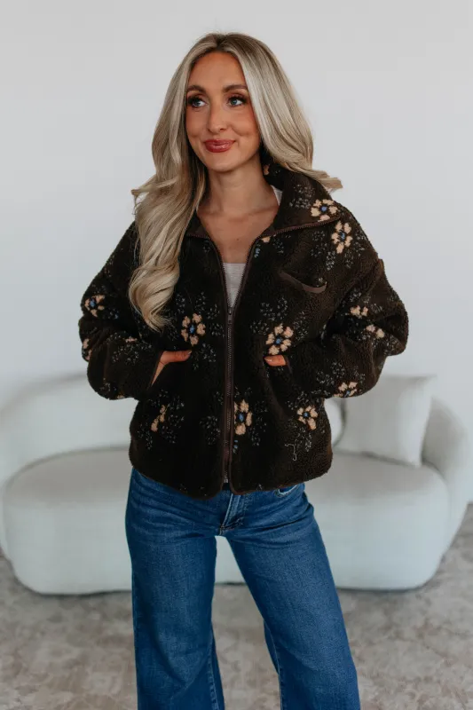 Flower Power Jacket sold by Wild Oak Boutique