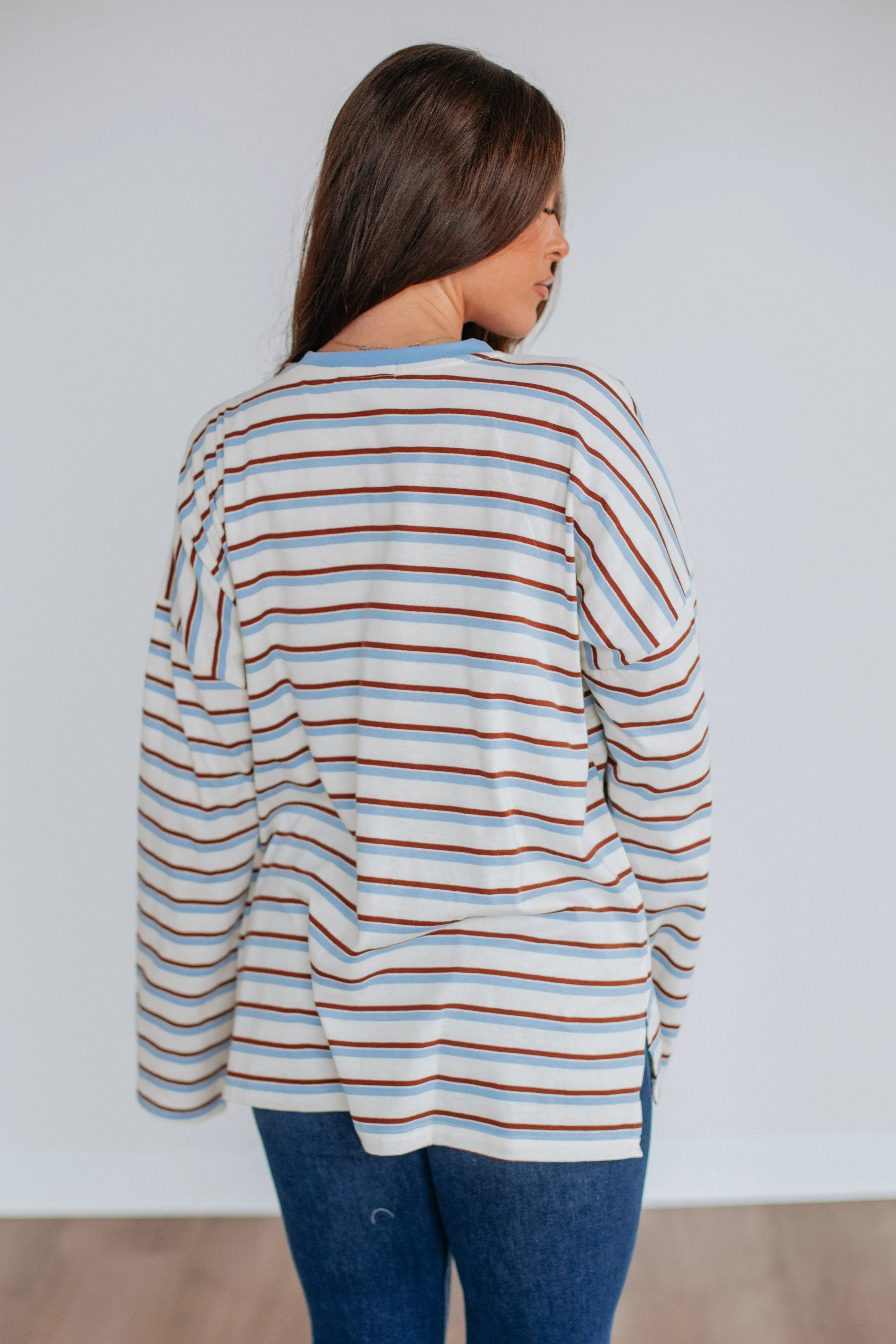 Cori Striped Top sold by Wild Oak Boutique product image thumbnail 5