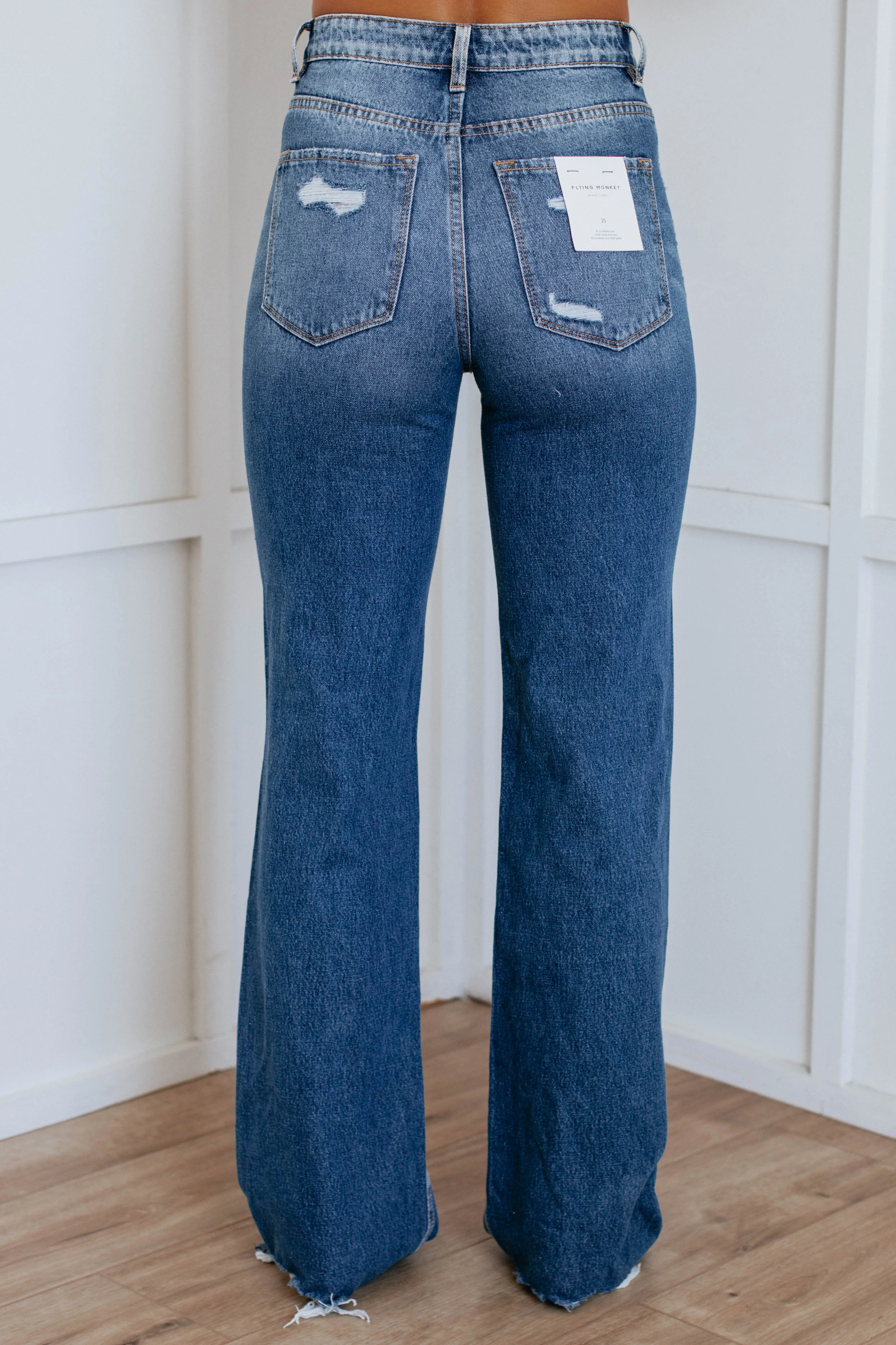 Jasper Flying Monkey Jeans - Dark Wash sold by Wild Oak Boutique product image thumbnail 4