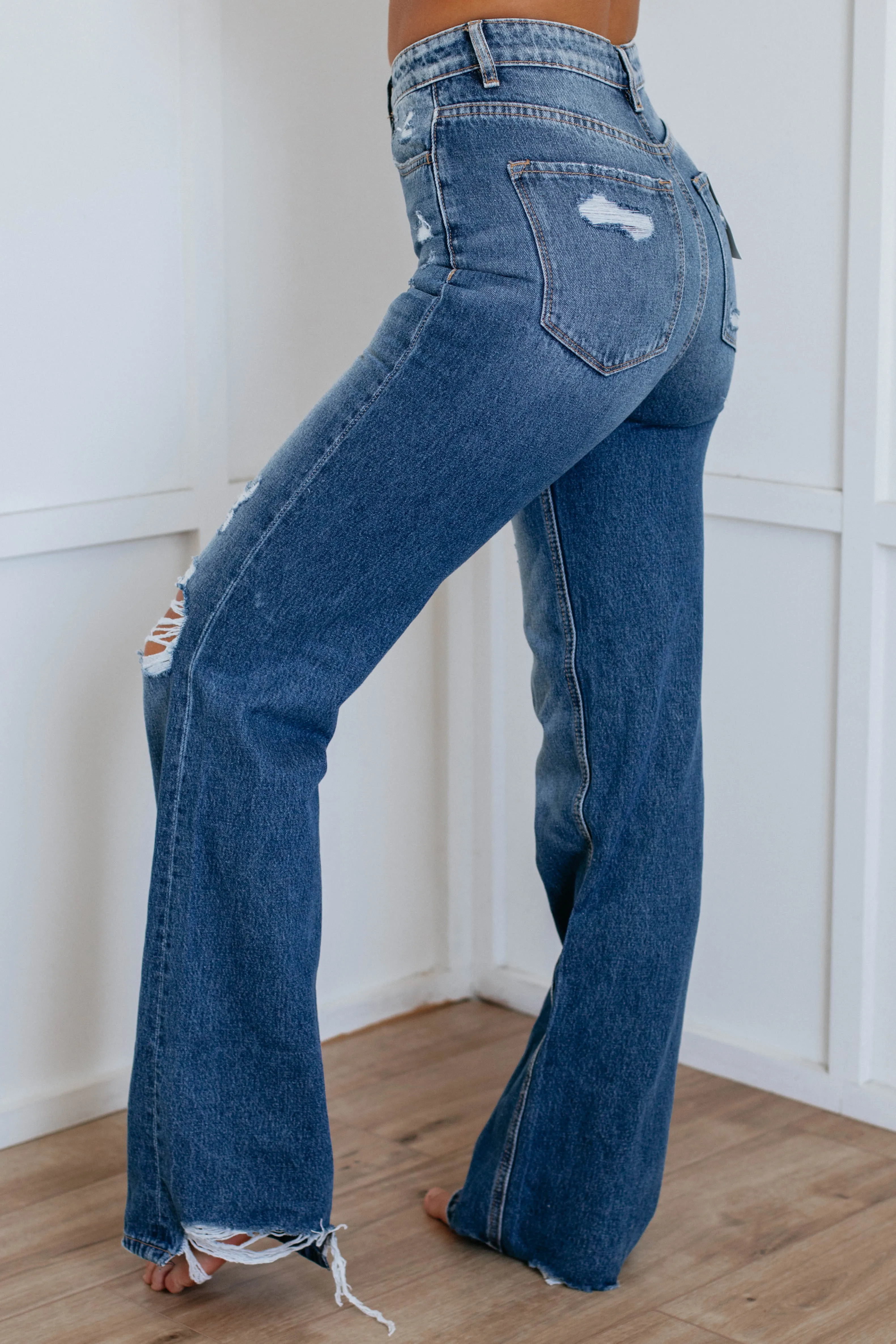 Jasper Flying Monkey Jeans - Dark Wash sold by Wild Oak Boutique product image thumbnail 2