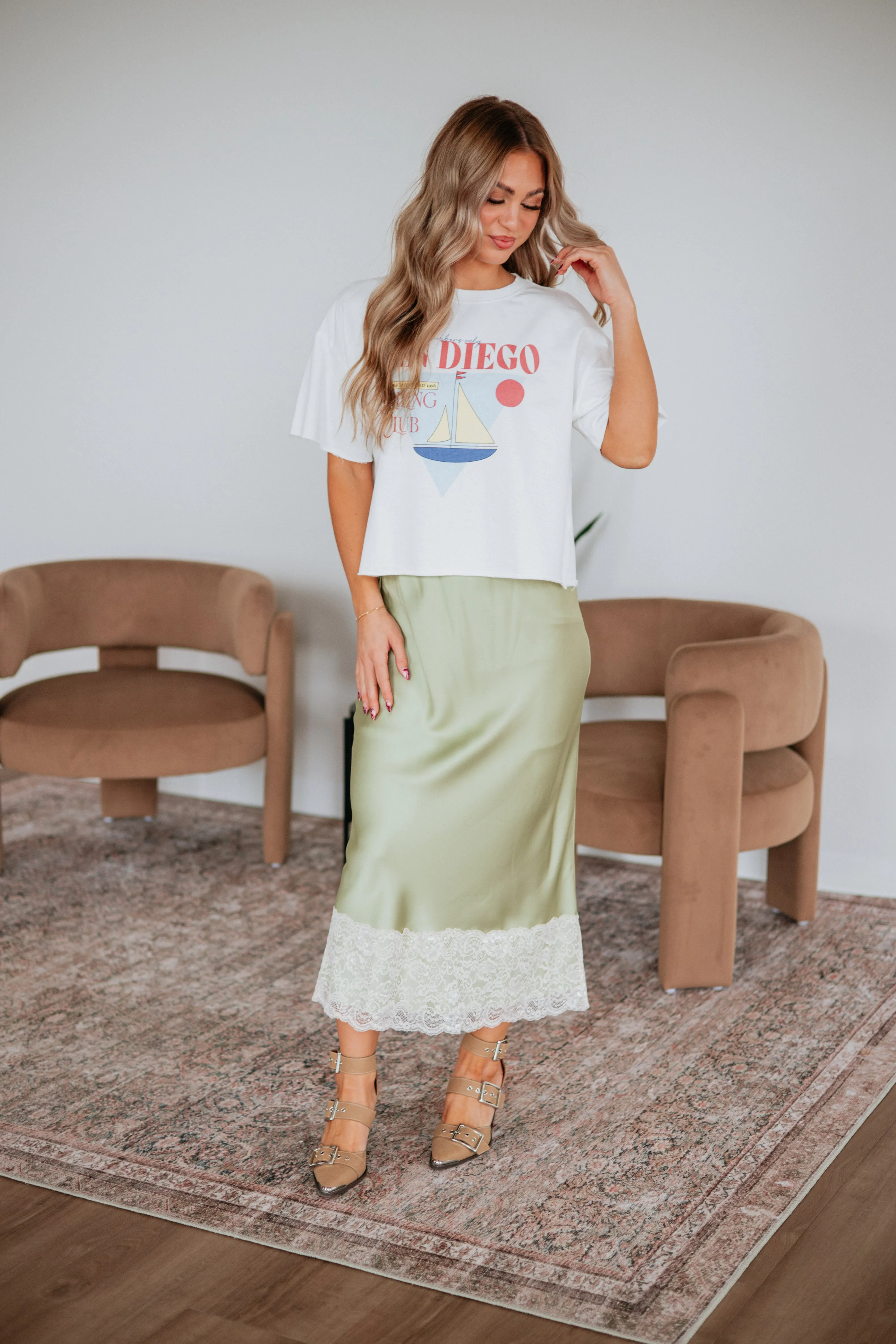 San Diego Sailing Club Graphic Tee sold by Wild Oak Boutique product image thumbnail 2