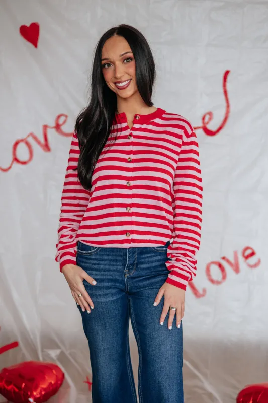 Ellen Striped Cardigan made by Things Between