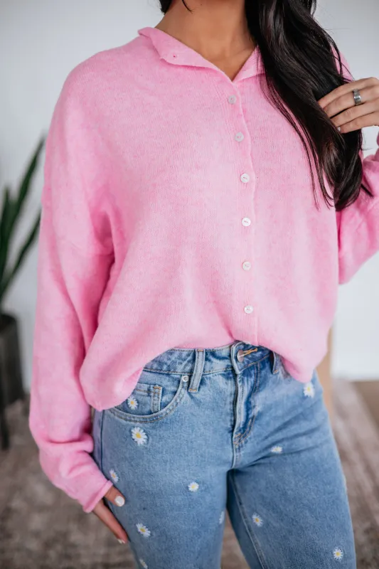 Brooke Cardigan - Cotton Candy made by Things Between