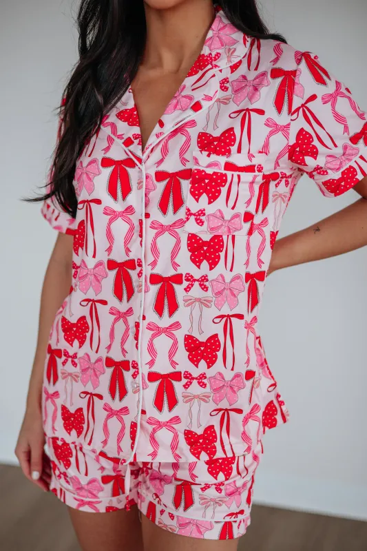 Be My Valentine Pajama Set sold by Wild Oak Boutique