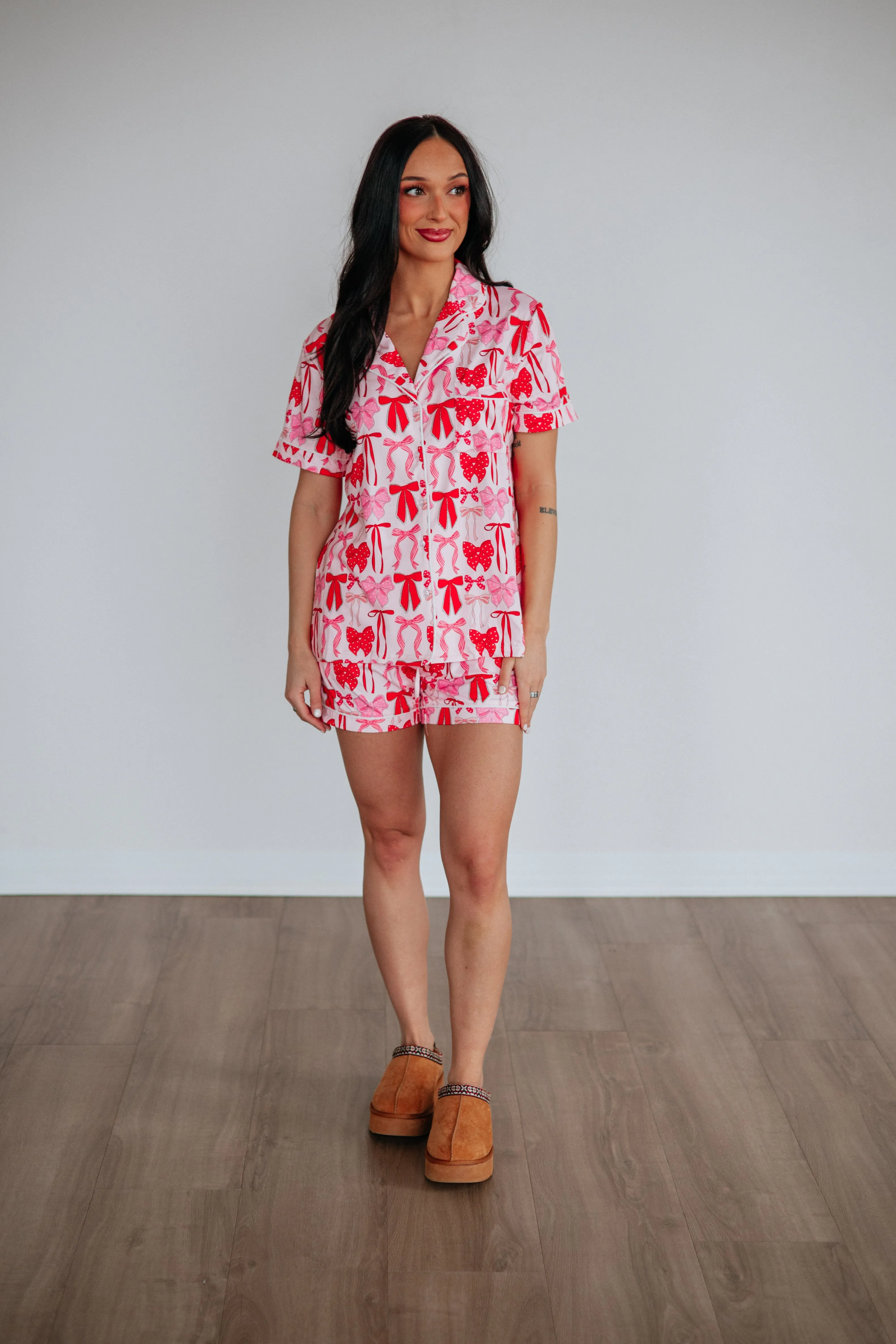 Be My Valentine Pajama Set sold by Wild Oak Boutique product image thumbnail 3