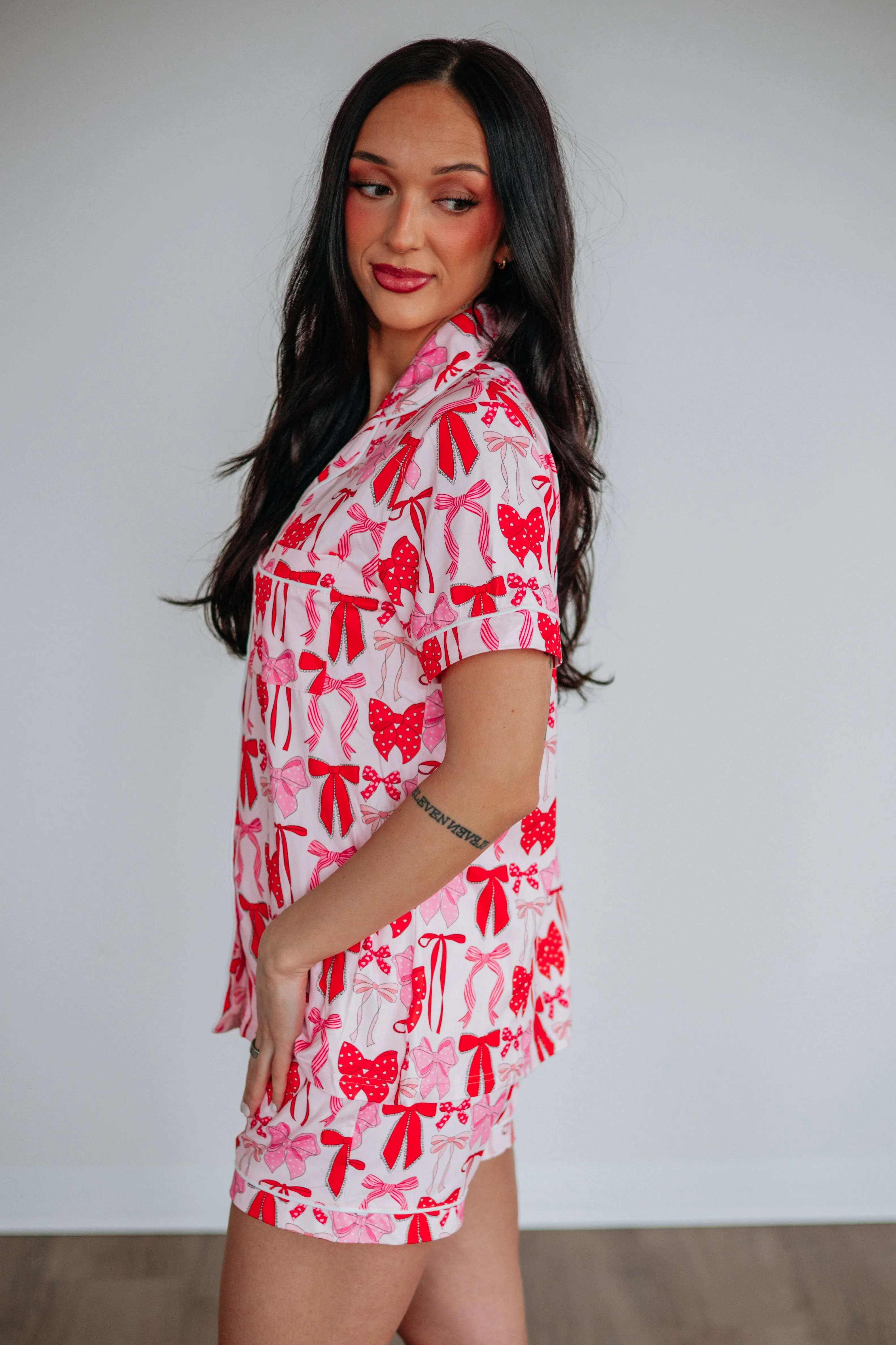 Be My Valentine Pajama Set sold by Wild Oak Boutique product image thumbnail 5