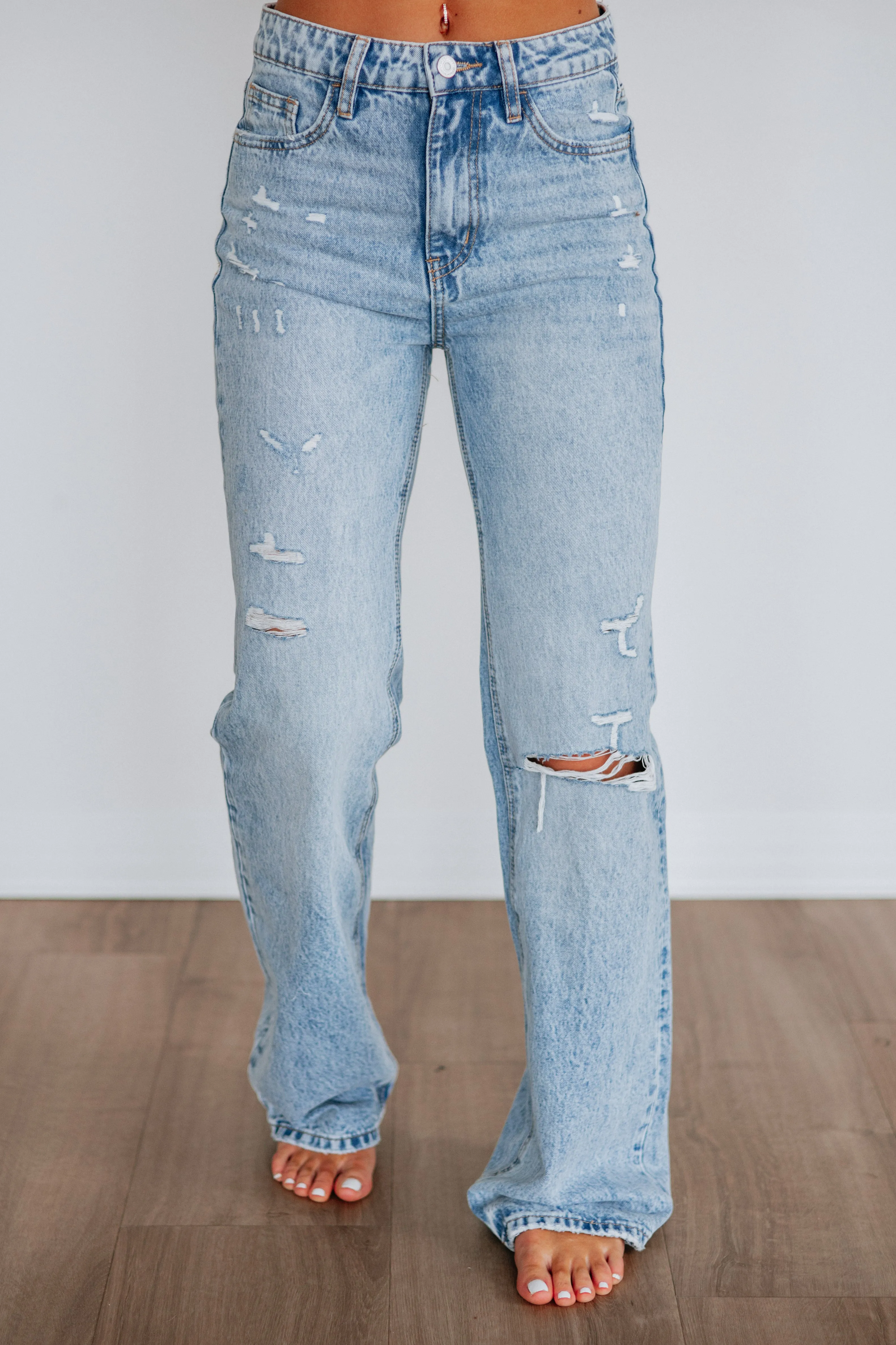 Jasper Flying Monkey Jeans - Light Wash sold by Wild Oak Boutique